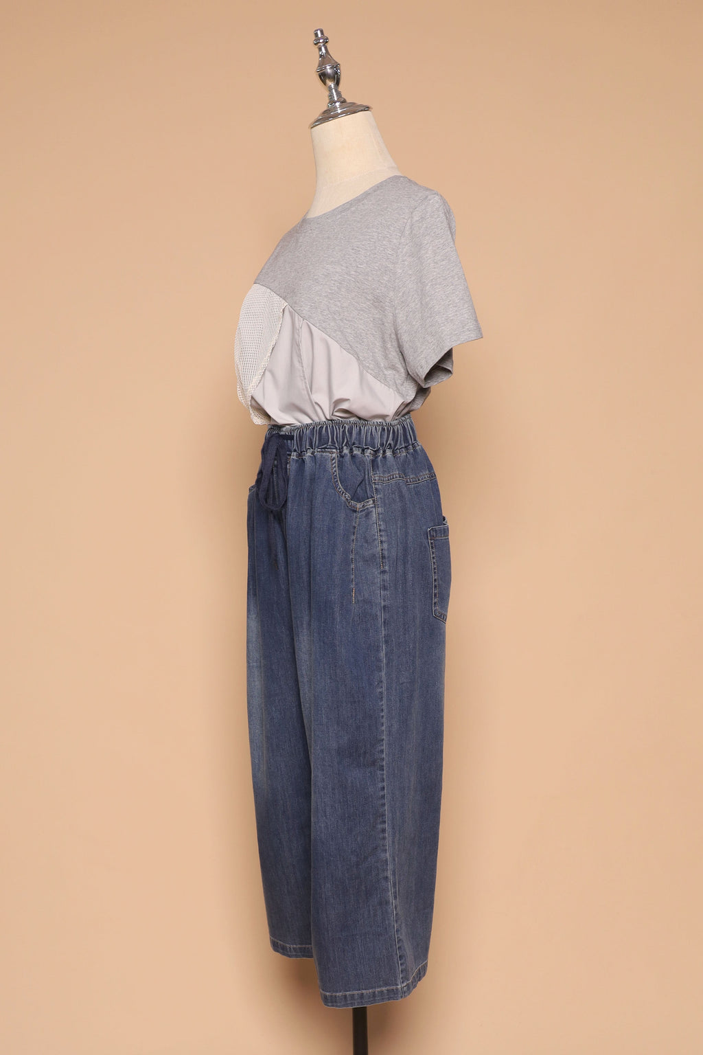 PO - Noel Netted Top in Grey