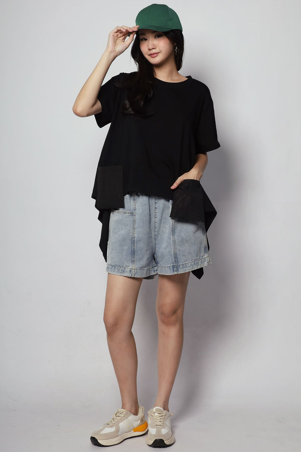 Backorders Pepe Textured Pocket Top