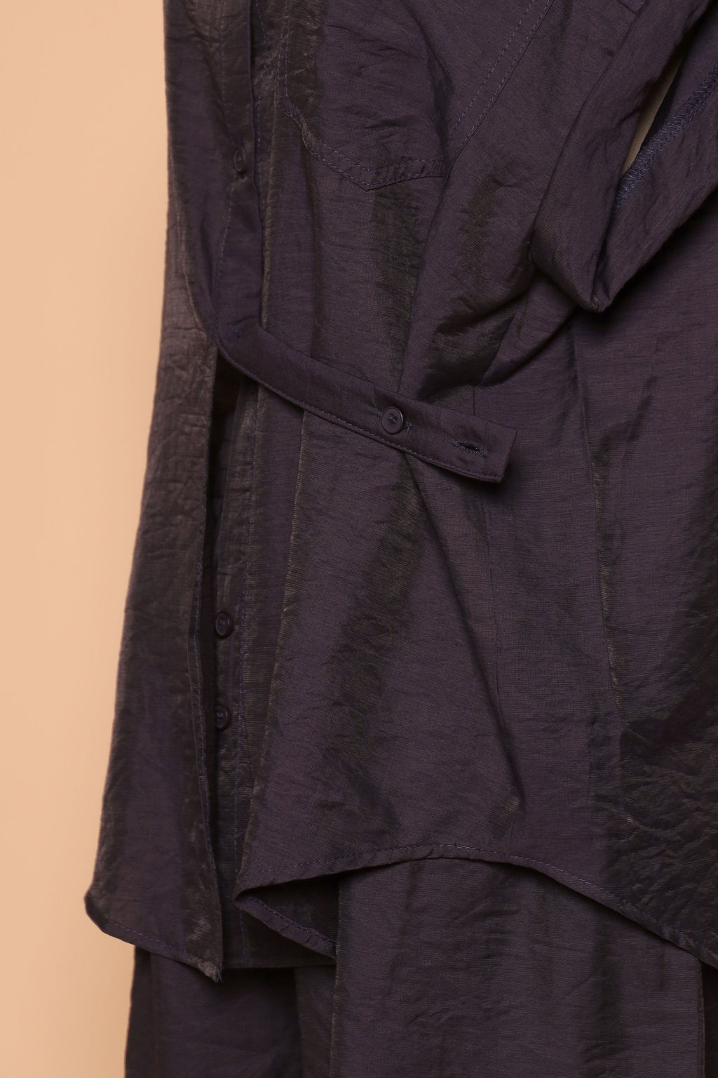 PO - Perryu 2 in 1 Top and Shorts Set in Navy