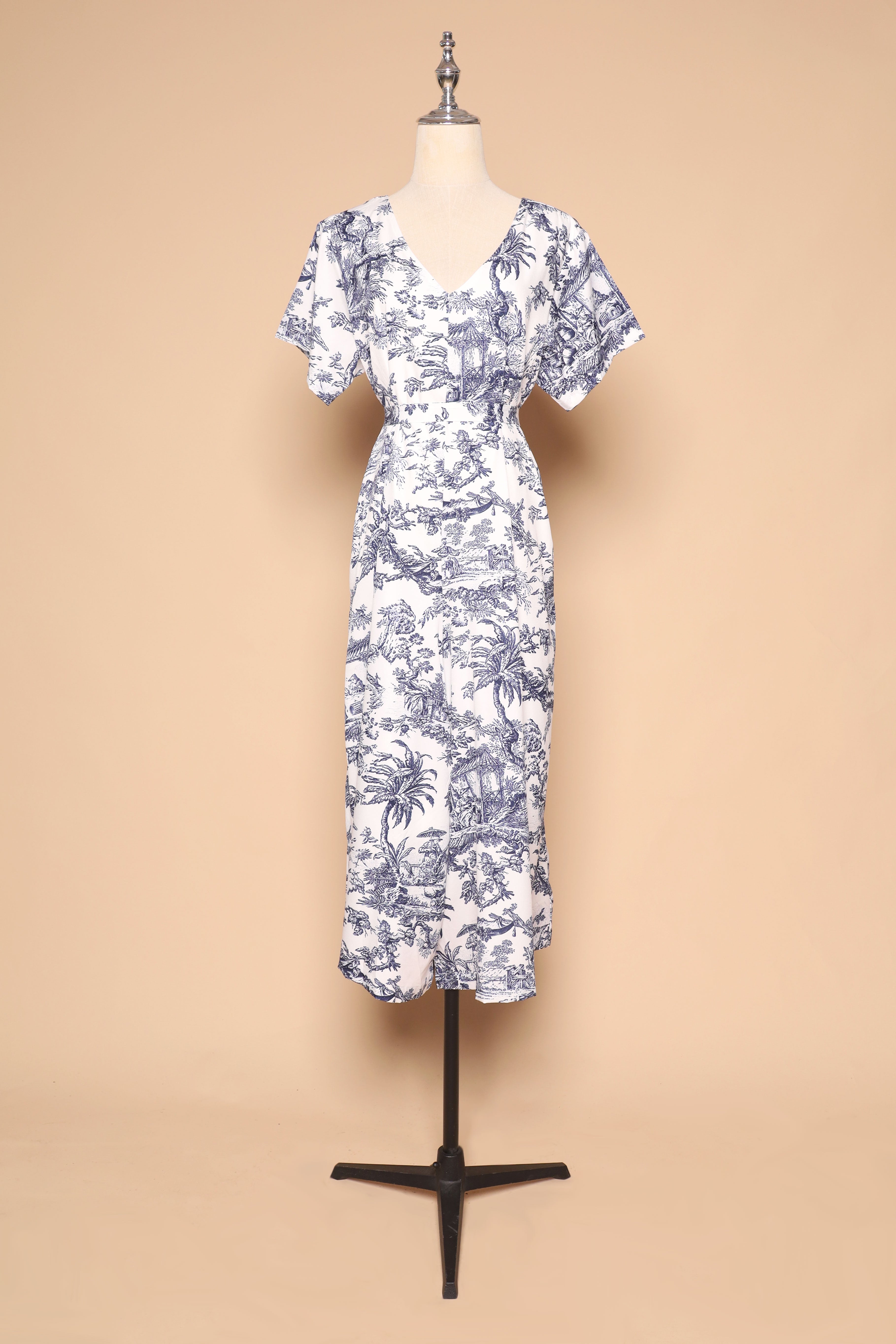 PO - Shirokuro Jumpsuit in Leafy Retreat