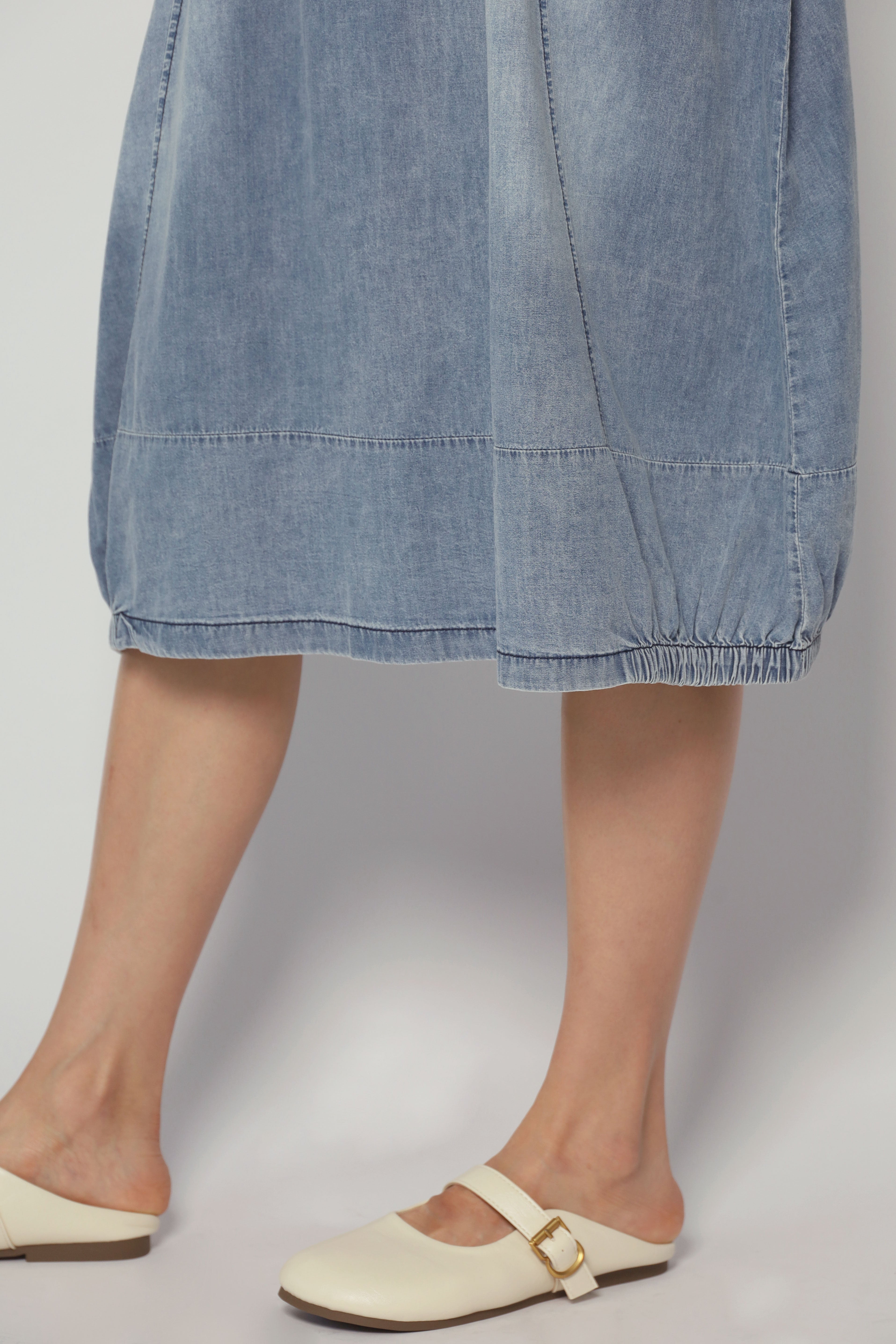 Suppa Denim Pinafore Dress