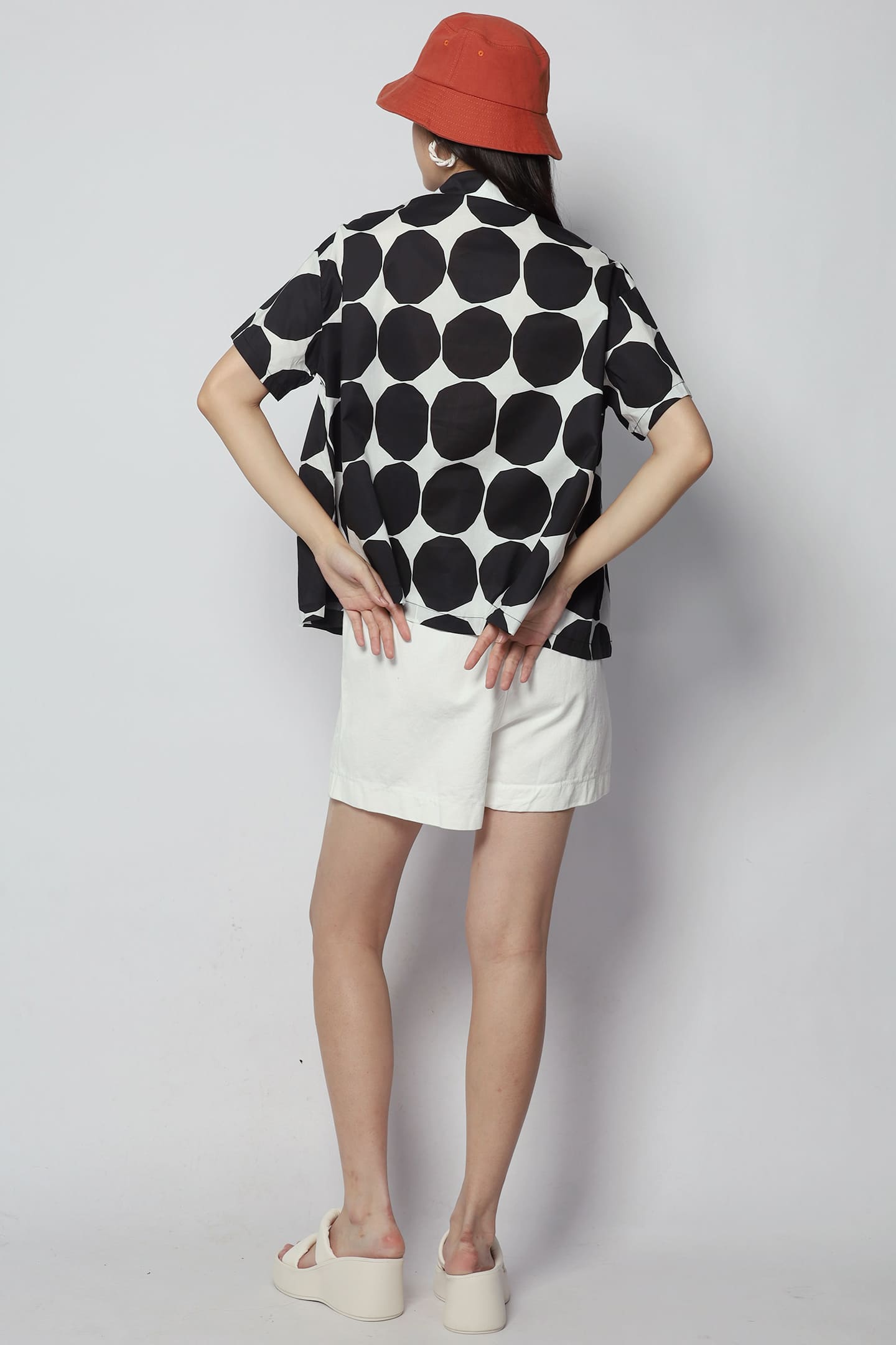 Susanna Shirt in Circle Print