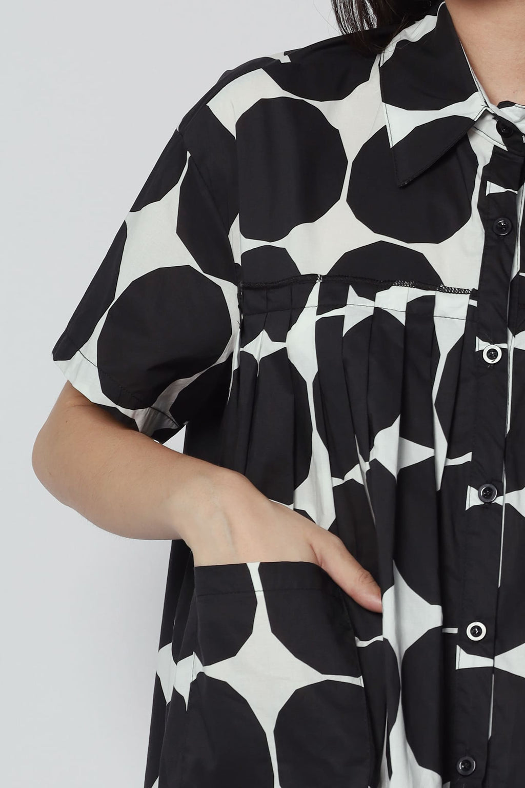 Susanna Shirt in Circle Print