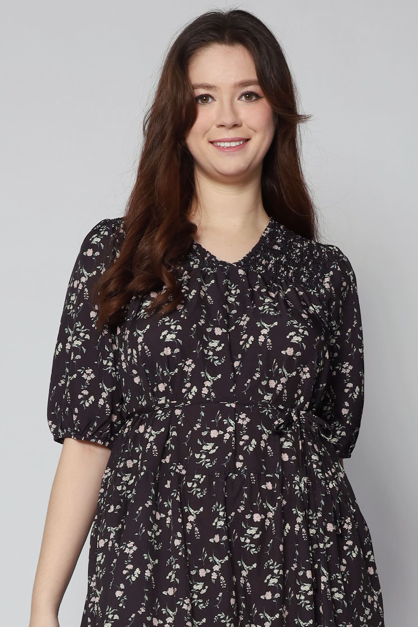 Sydney Dress in Floral Buds