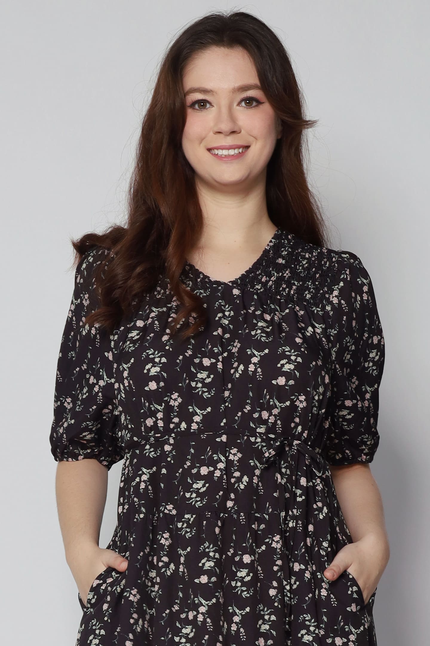 Sydney Dress in Floral Buds