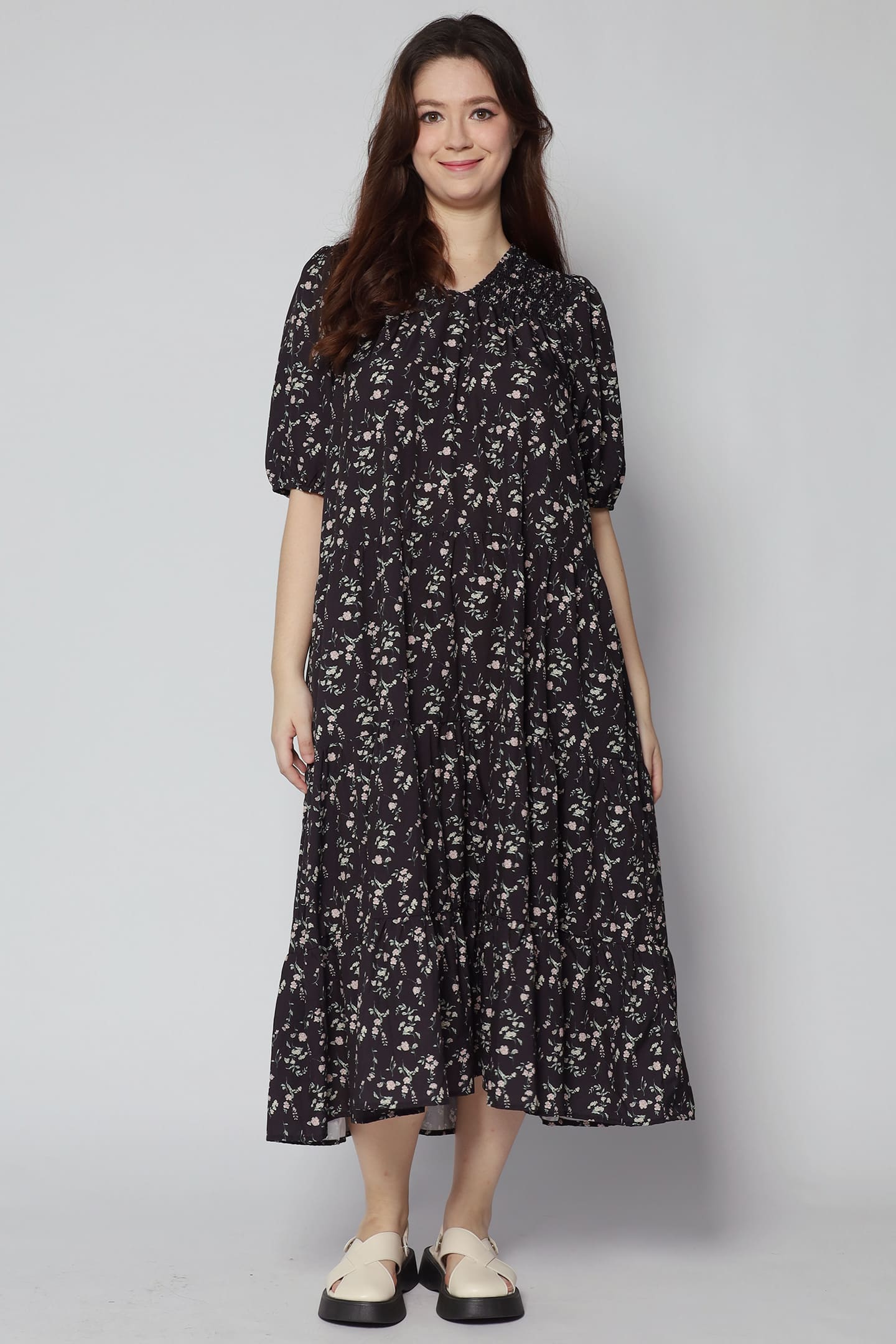 Sydney Dress in Floral Buds