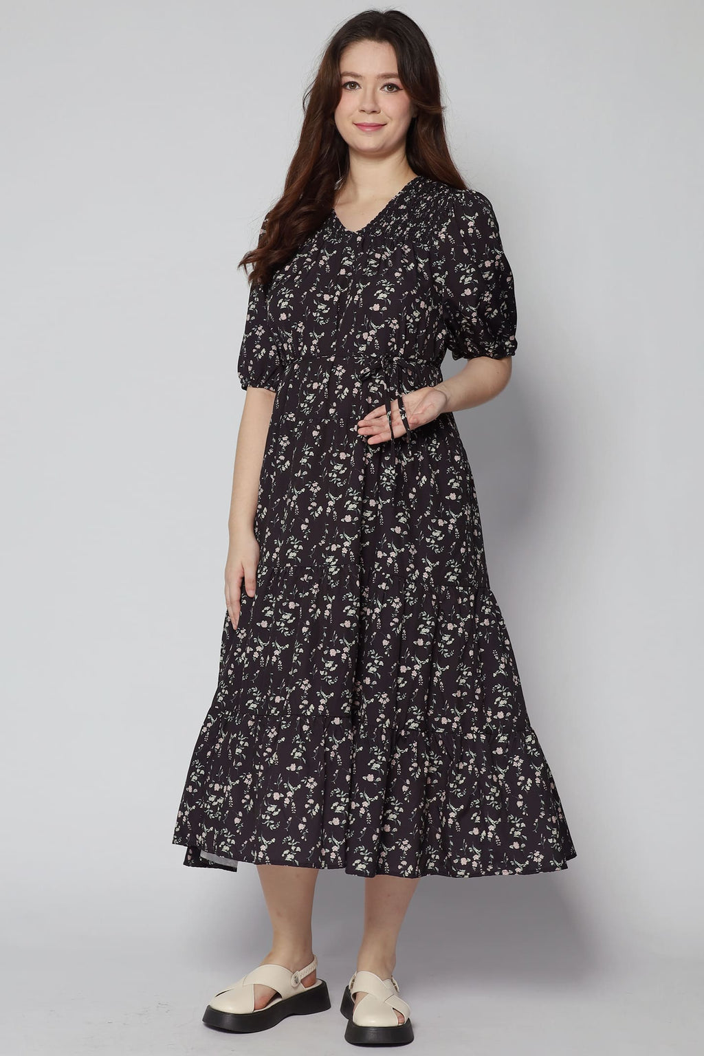 Sydney Dress in Floral Buds