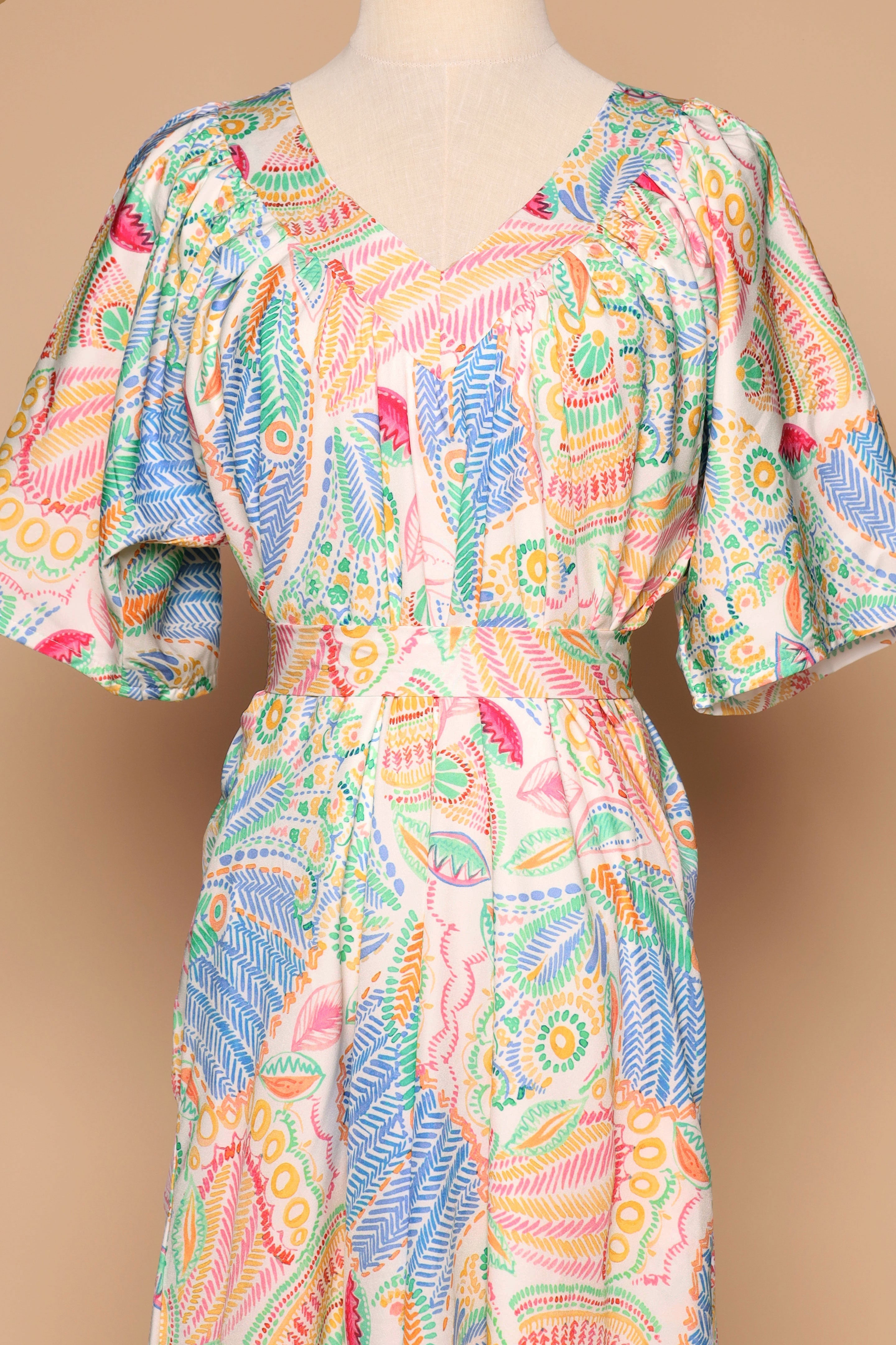PO - Tayler Dress in Tropic Paisley