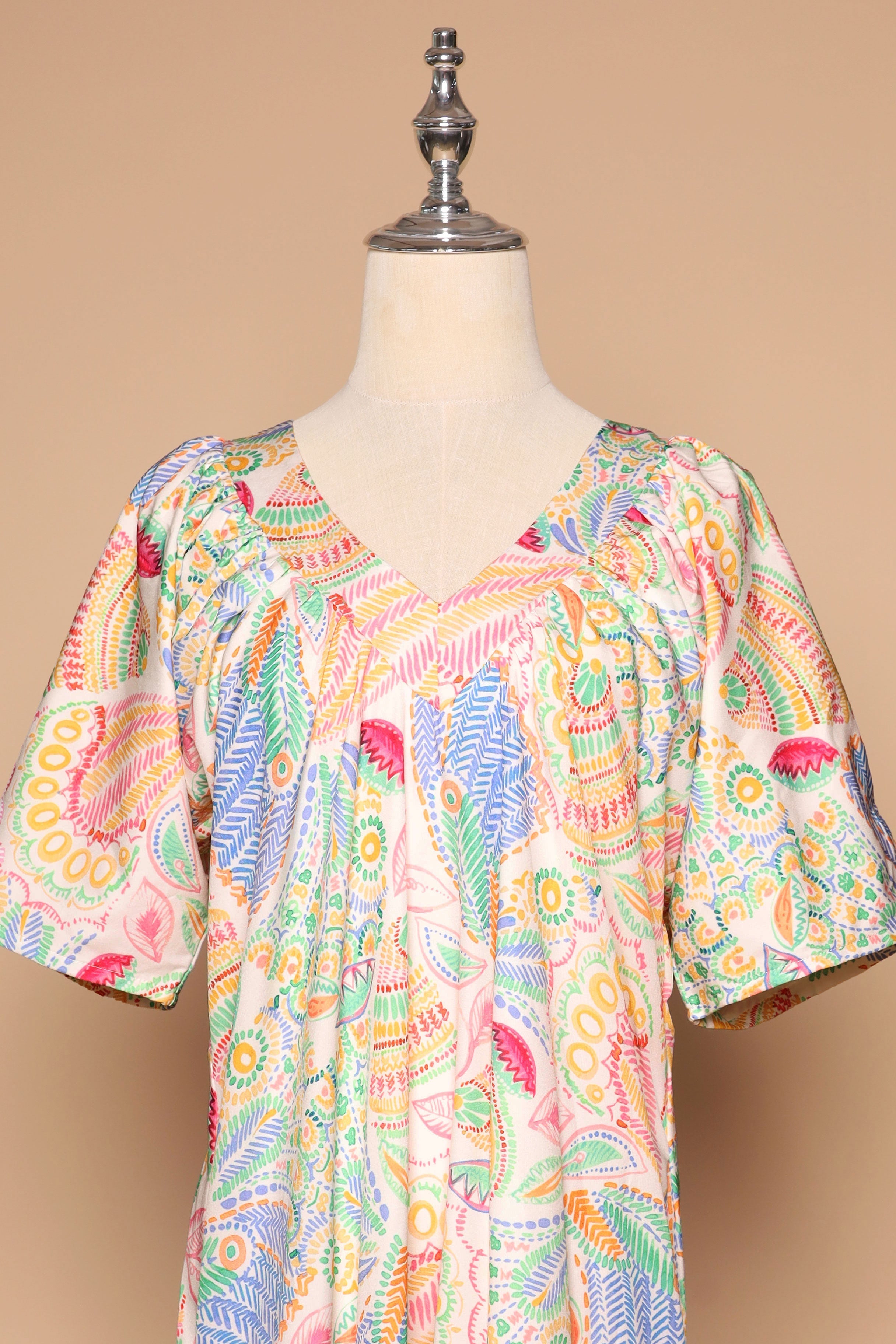 PO - Tayler Dress in Tropic Paisley