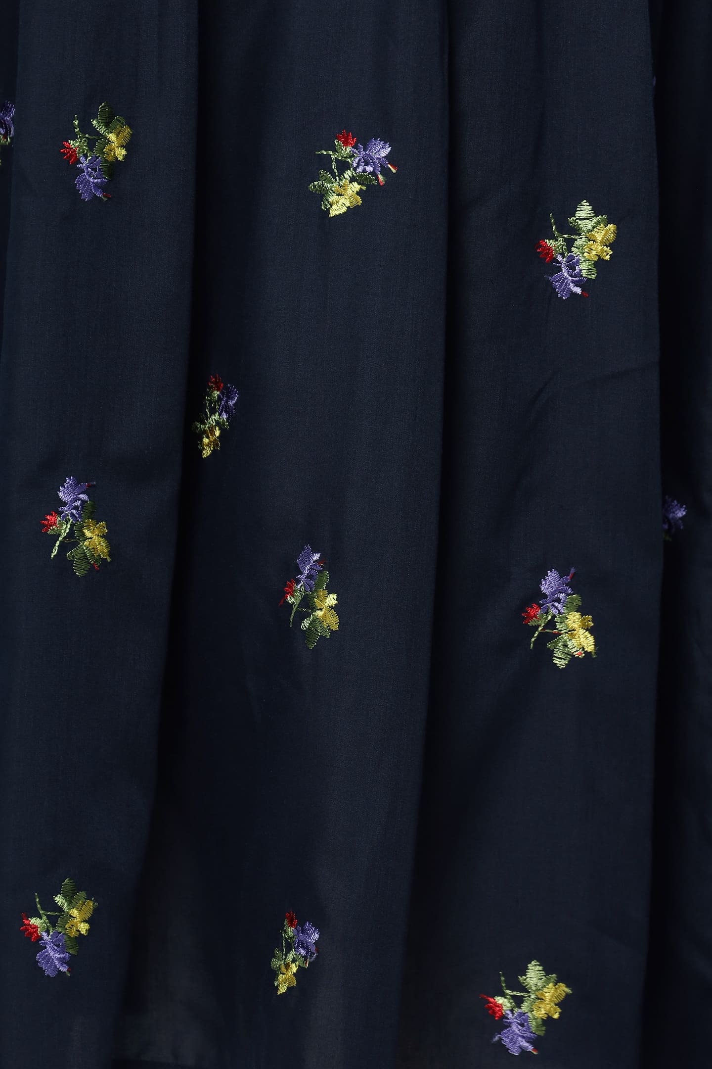 Victoria Dress in Holly Embroidery