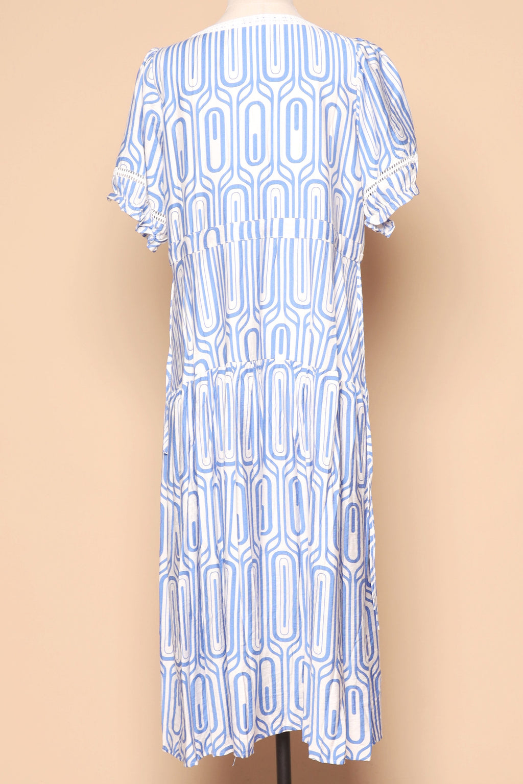 PO - Victoria Dress in Blue Escape