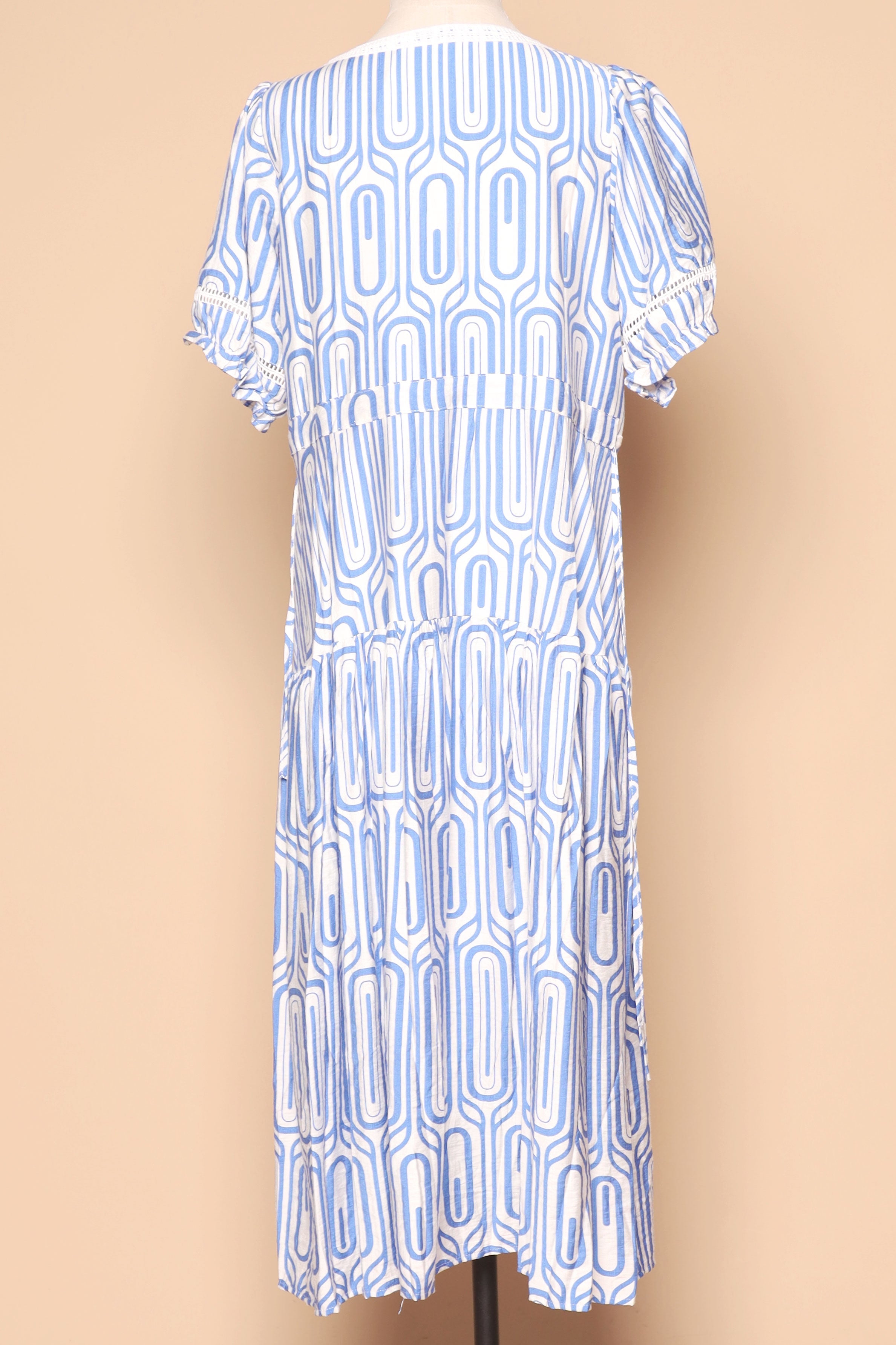 PO - Victoria Dress in Blue Escape