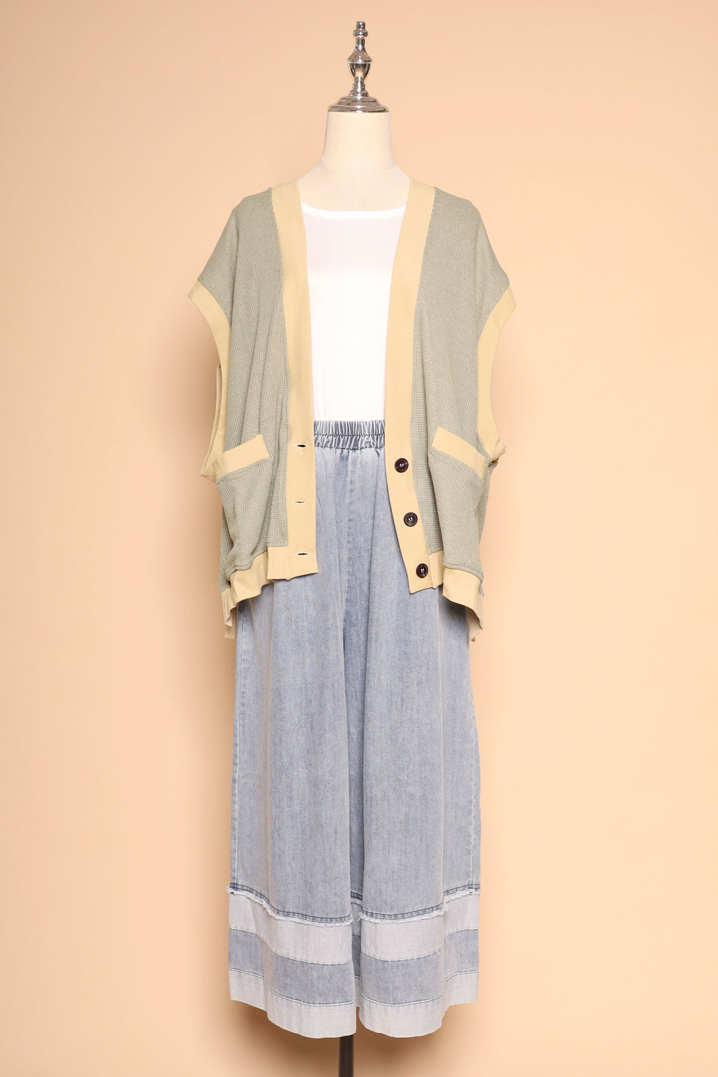 PO - Xuan Cardigan in Green