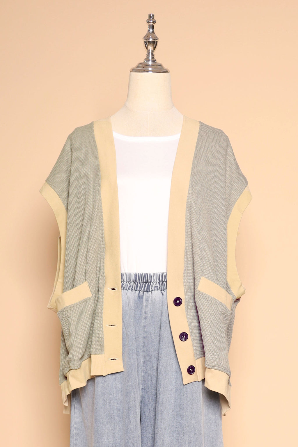 PO - Xuan Cardigan in Green