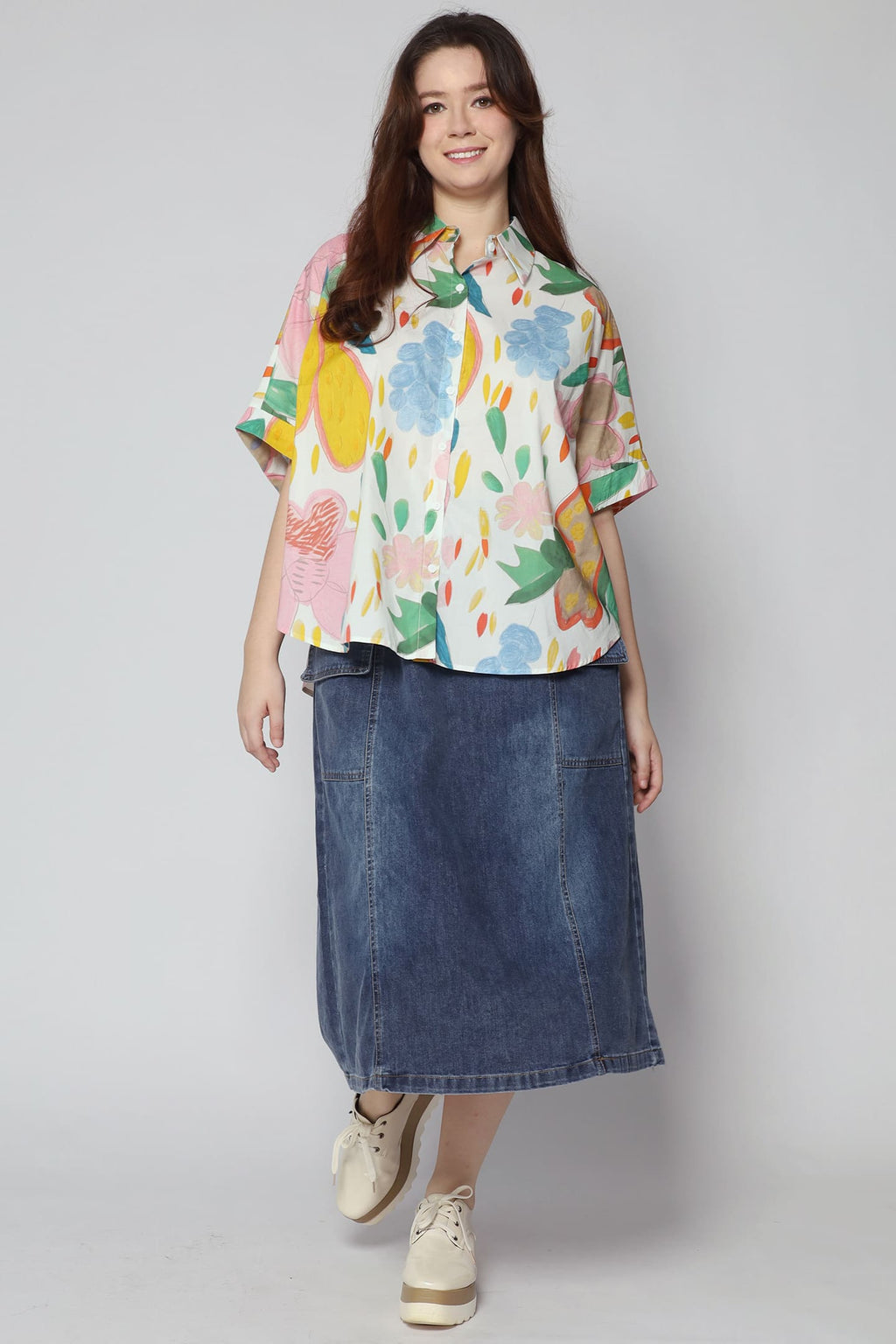 Xena Shirt in Happy Tones