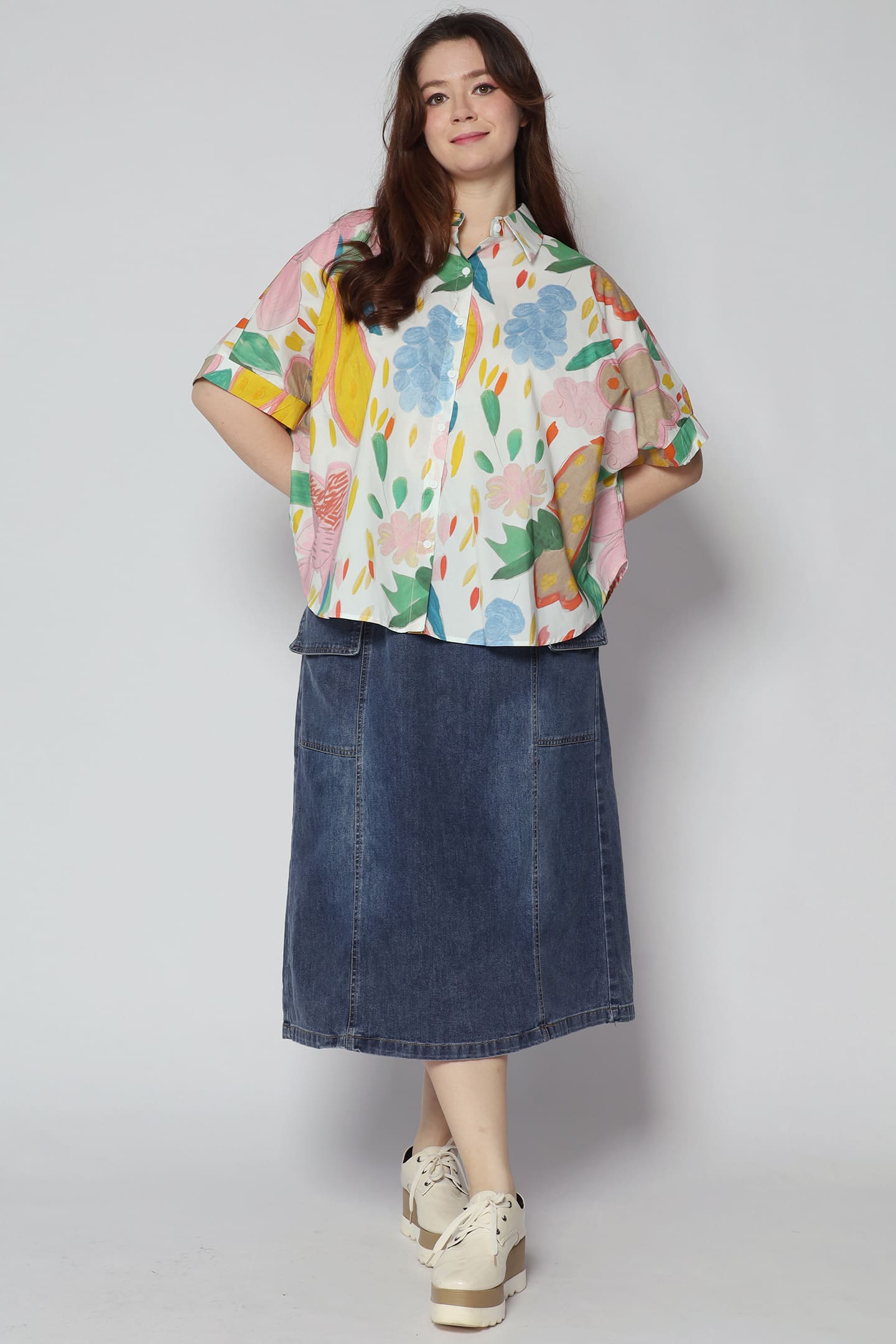 Xena Shirt in Happy Tones