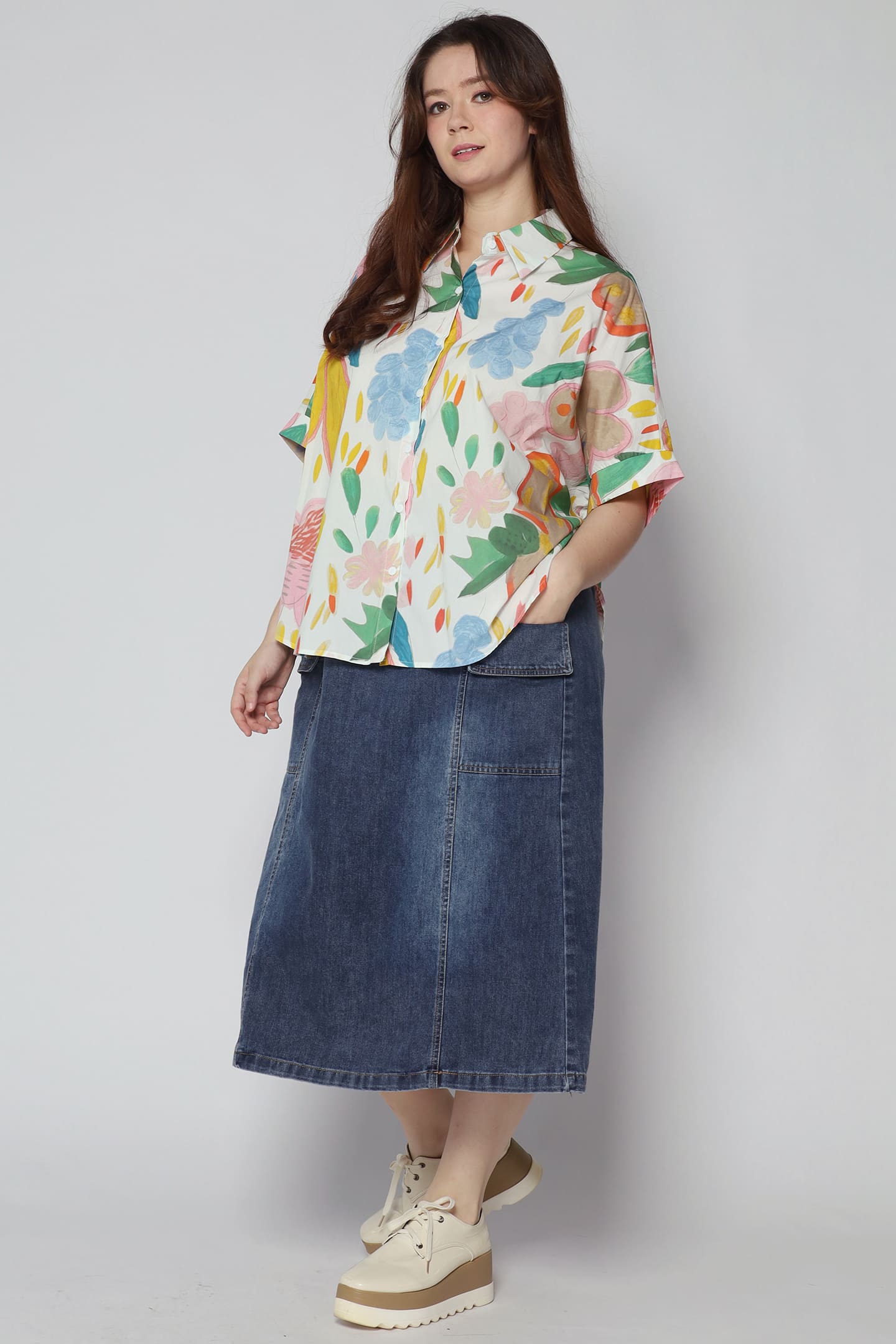 Xena Shirt in Happy Tones