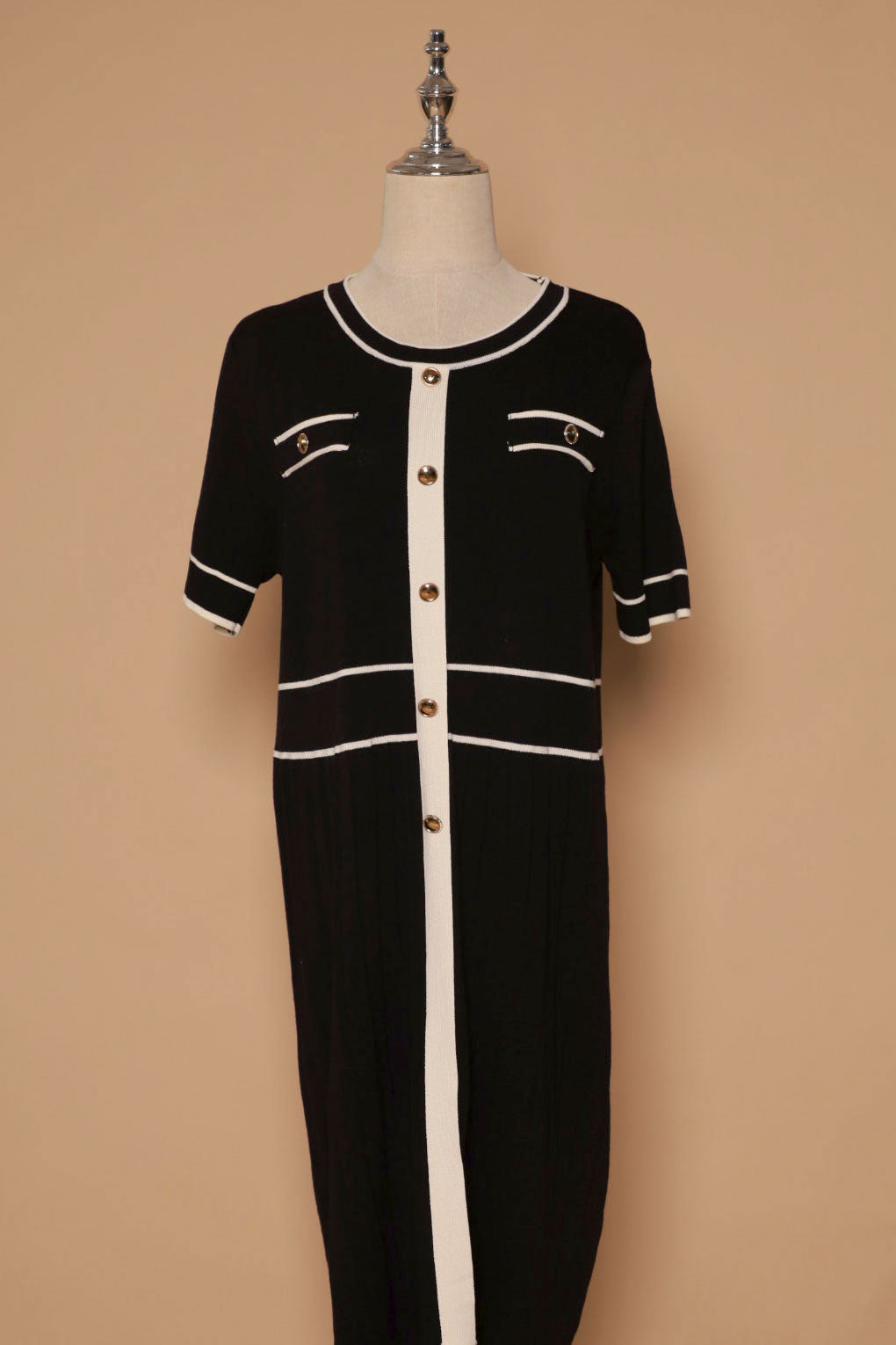 PO - Yan Knit Pleated Dress