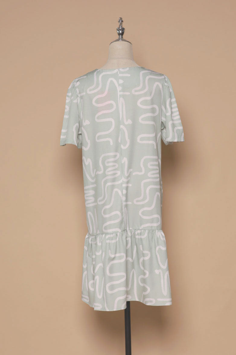 PO - Yue Dress in Mintwist