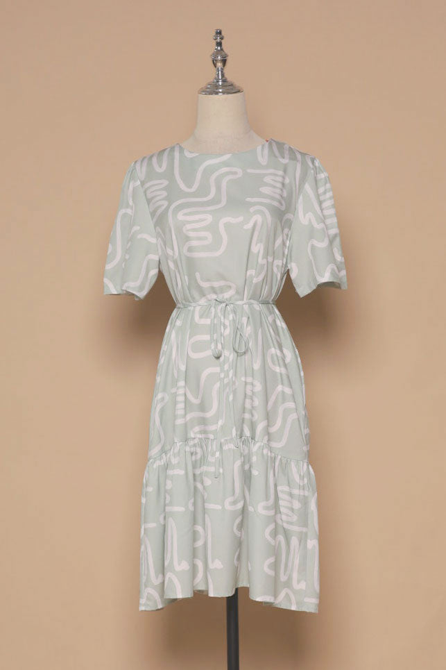 PO - Yue Dress in Mintwist
