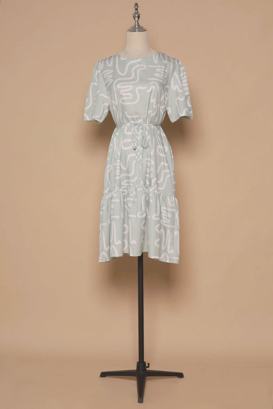 PO - Yue Dress in Mintwist