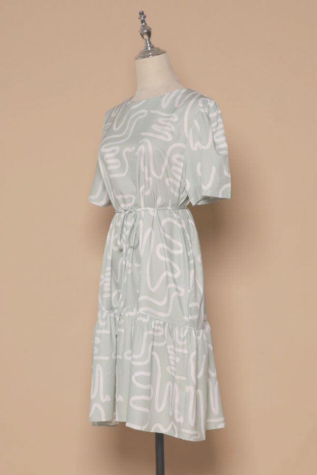 PO - Yue Dress in Mintwist