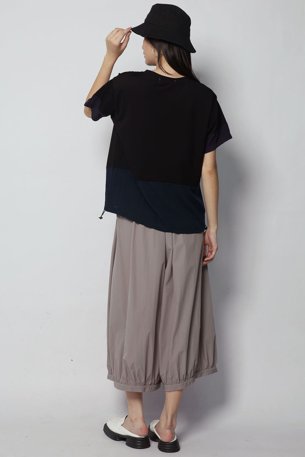 Zebra Printed Top in Black