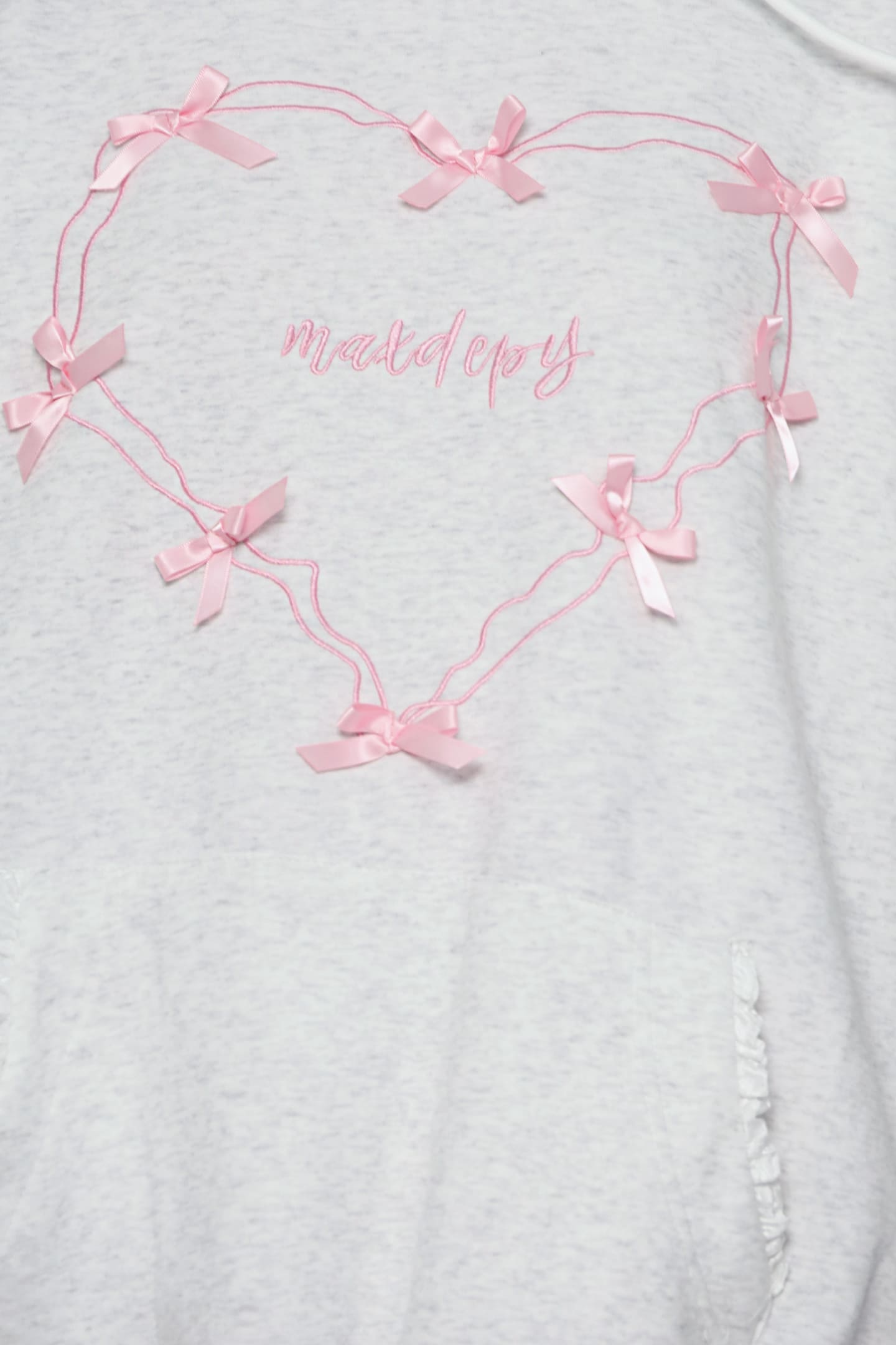 JOY - Aiko Ribbon Hoodie Pullover