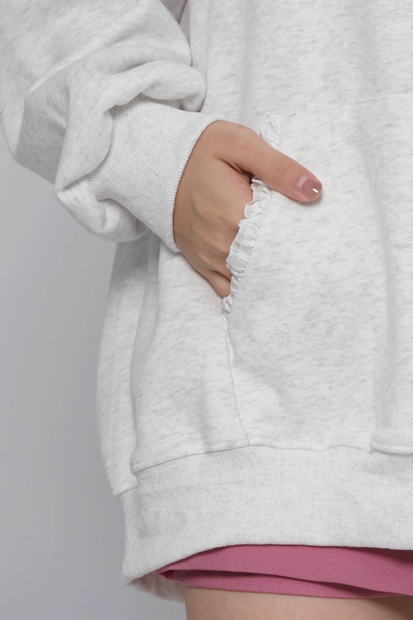 JOY - Aiko Ribbon Hoodie Pullover