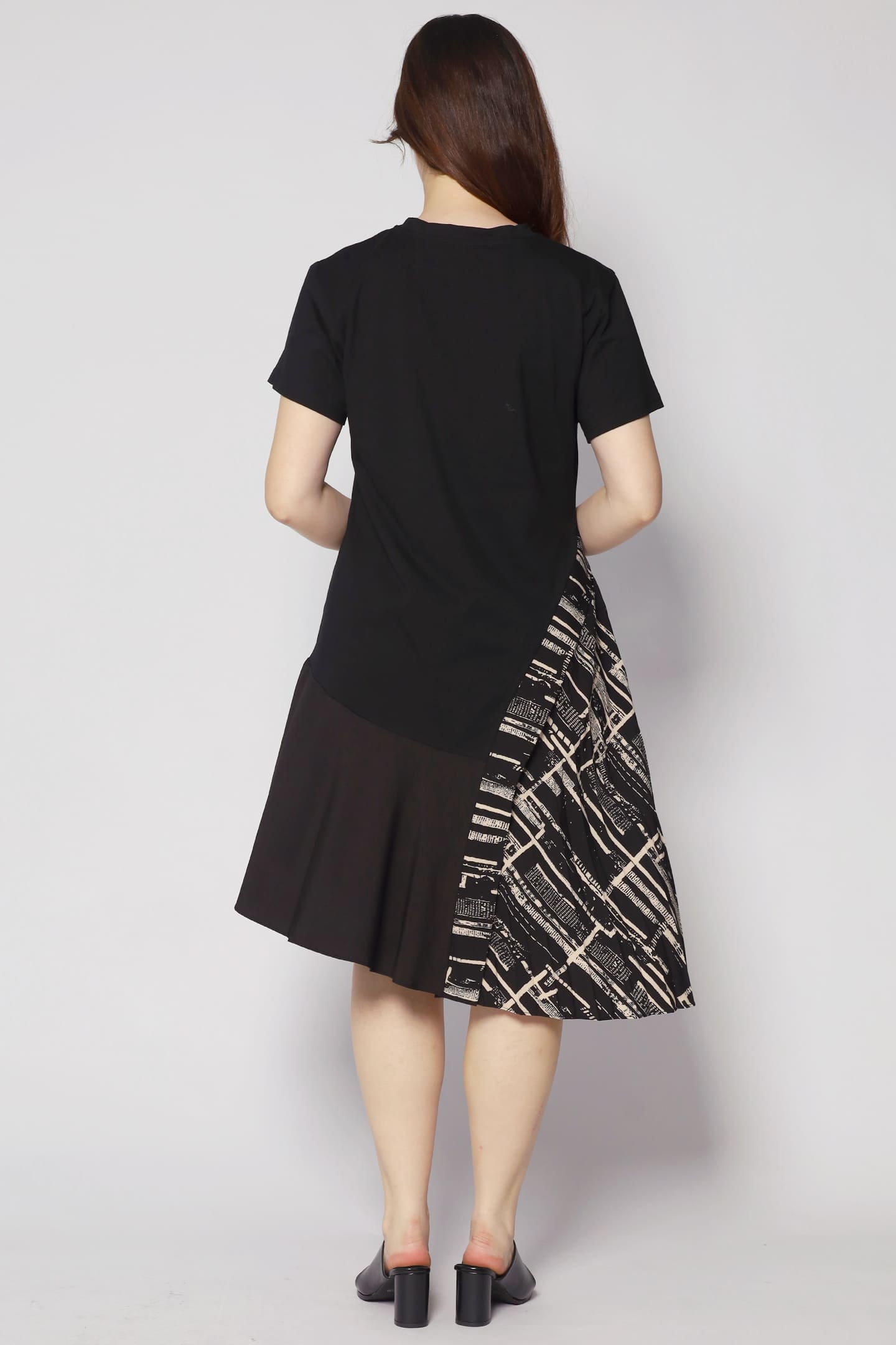 Anna Dress in Abstract Print