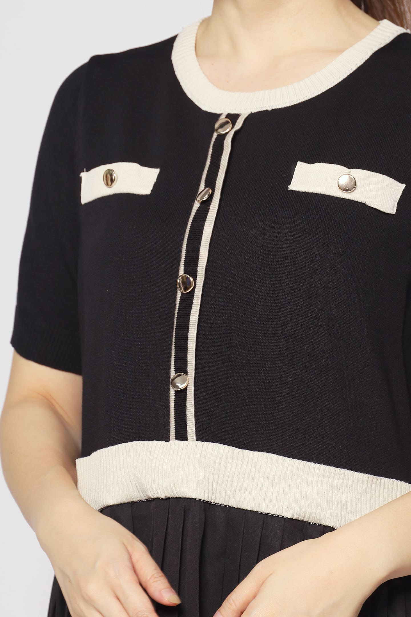 Audrey Knit Dress in Black