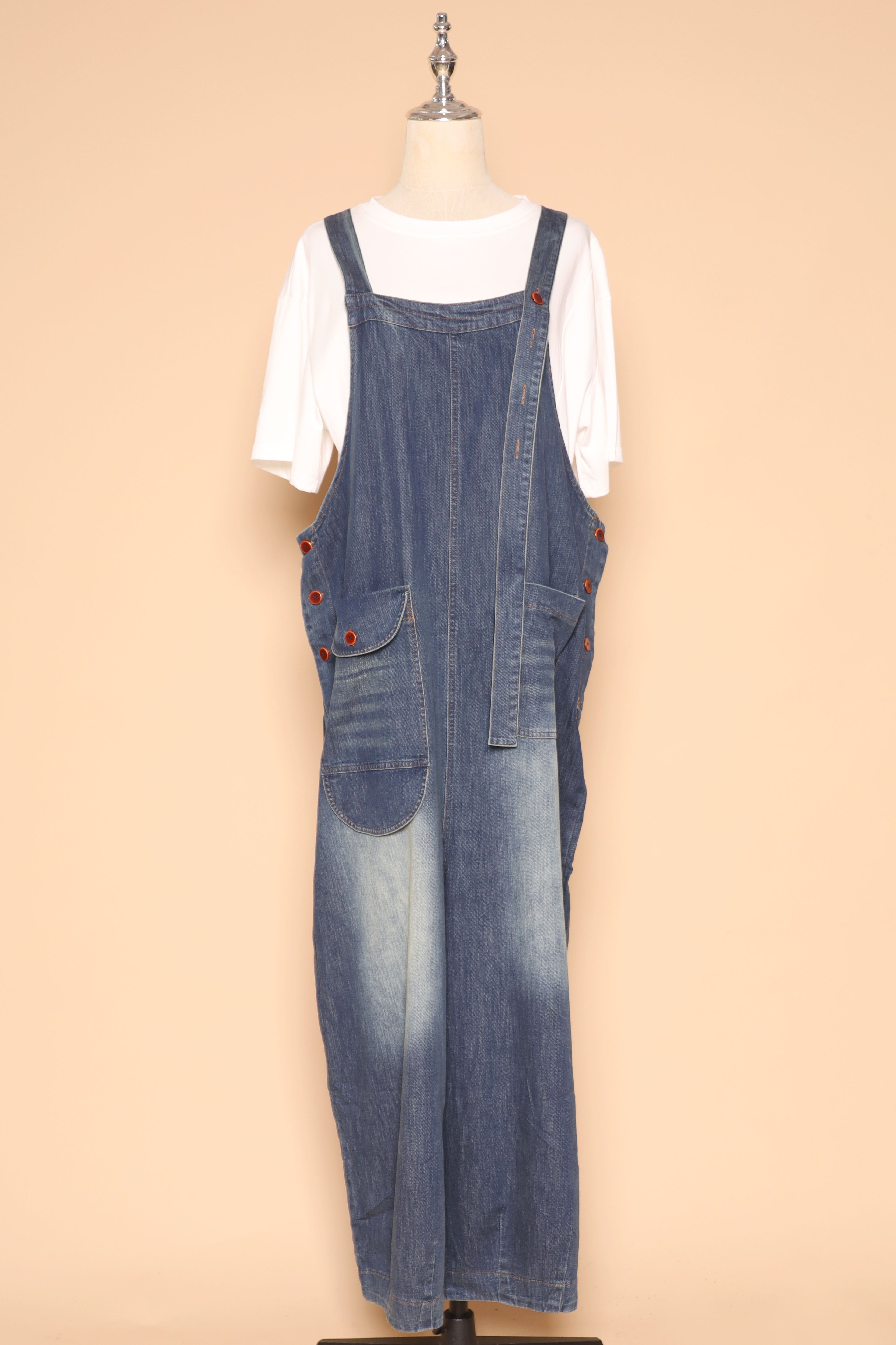 PO - Blanc Denim Jumpsuit