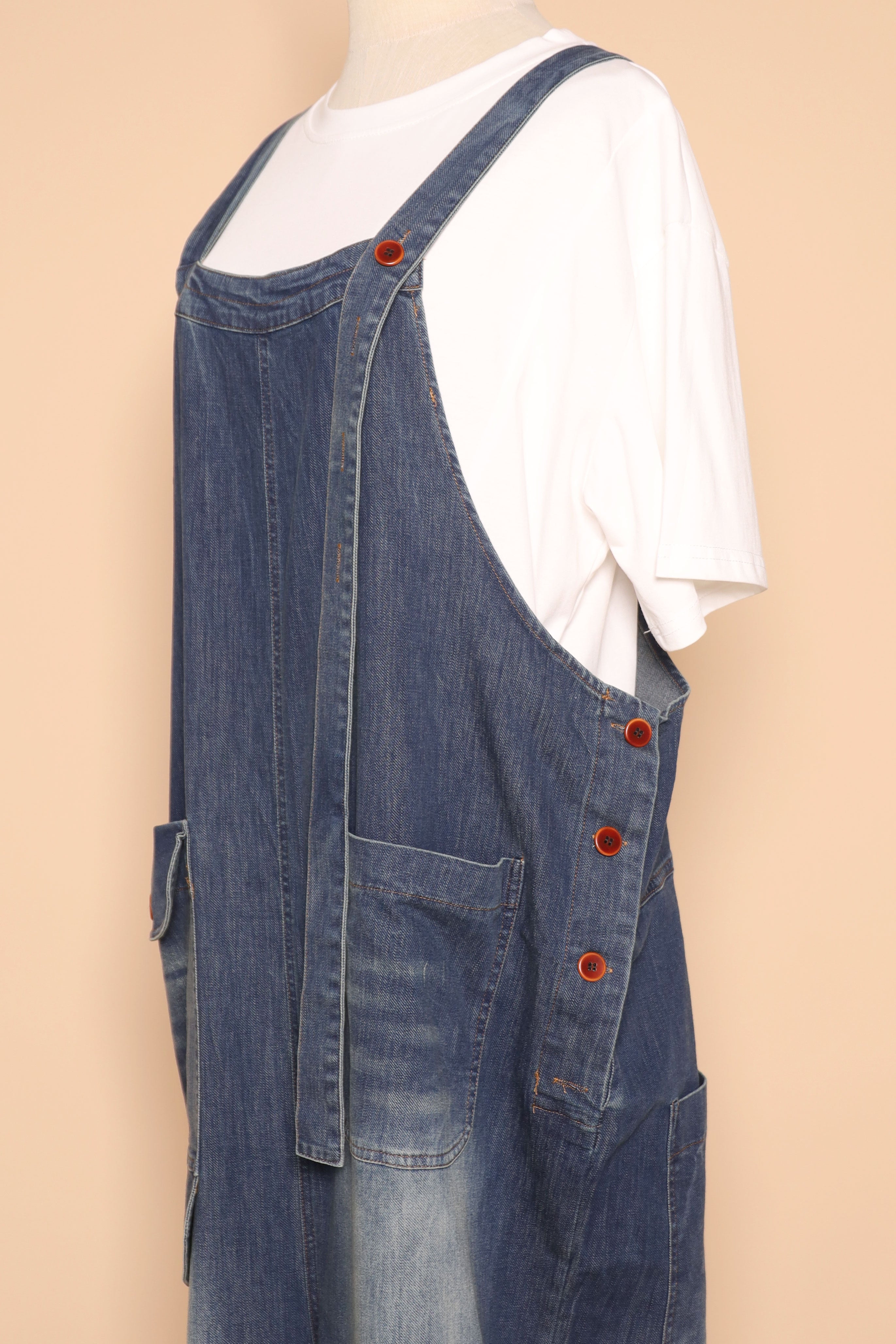 PO - Blanc Denim Jumpsuit