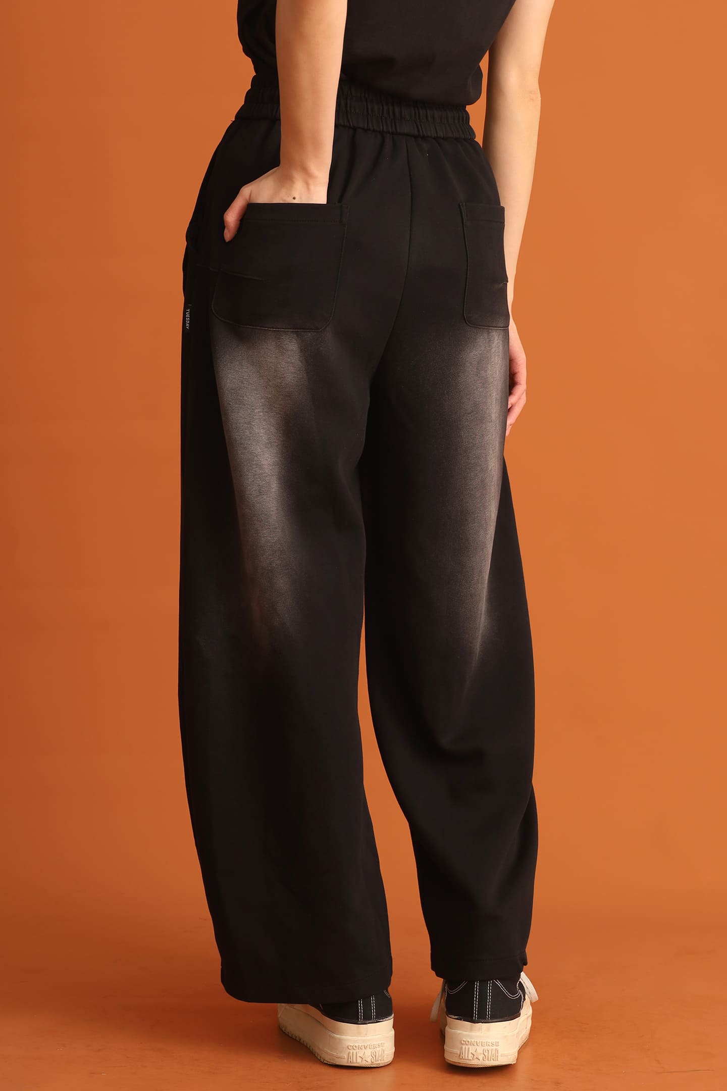 CHOSEN - Boa Pants in Black