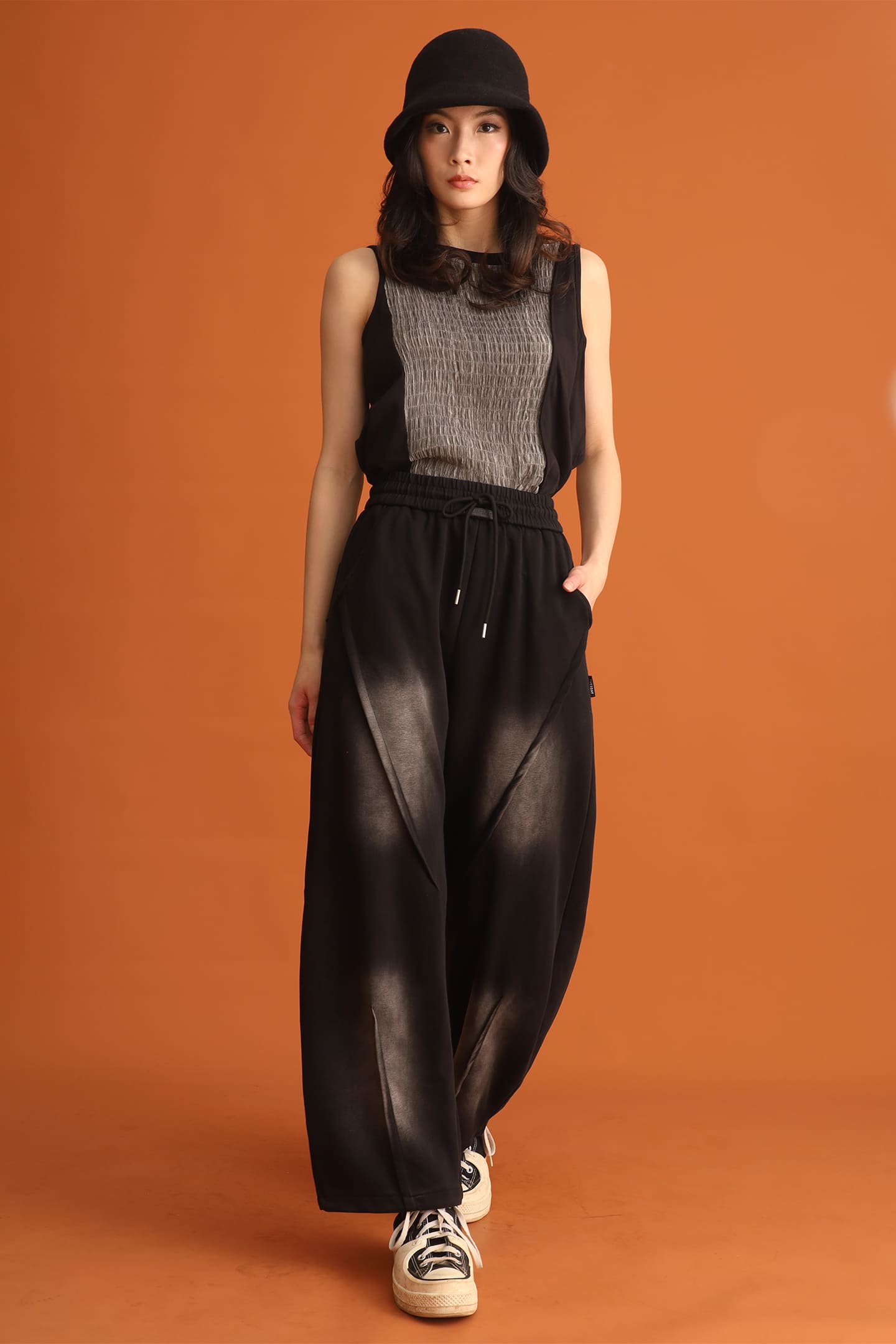 CHOSEN - Boa Pants in Black
