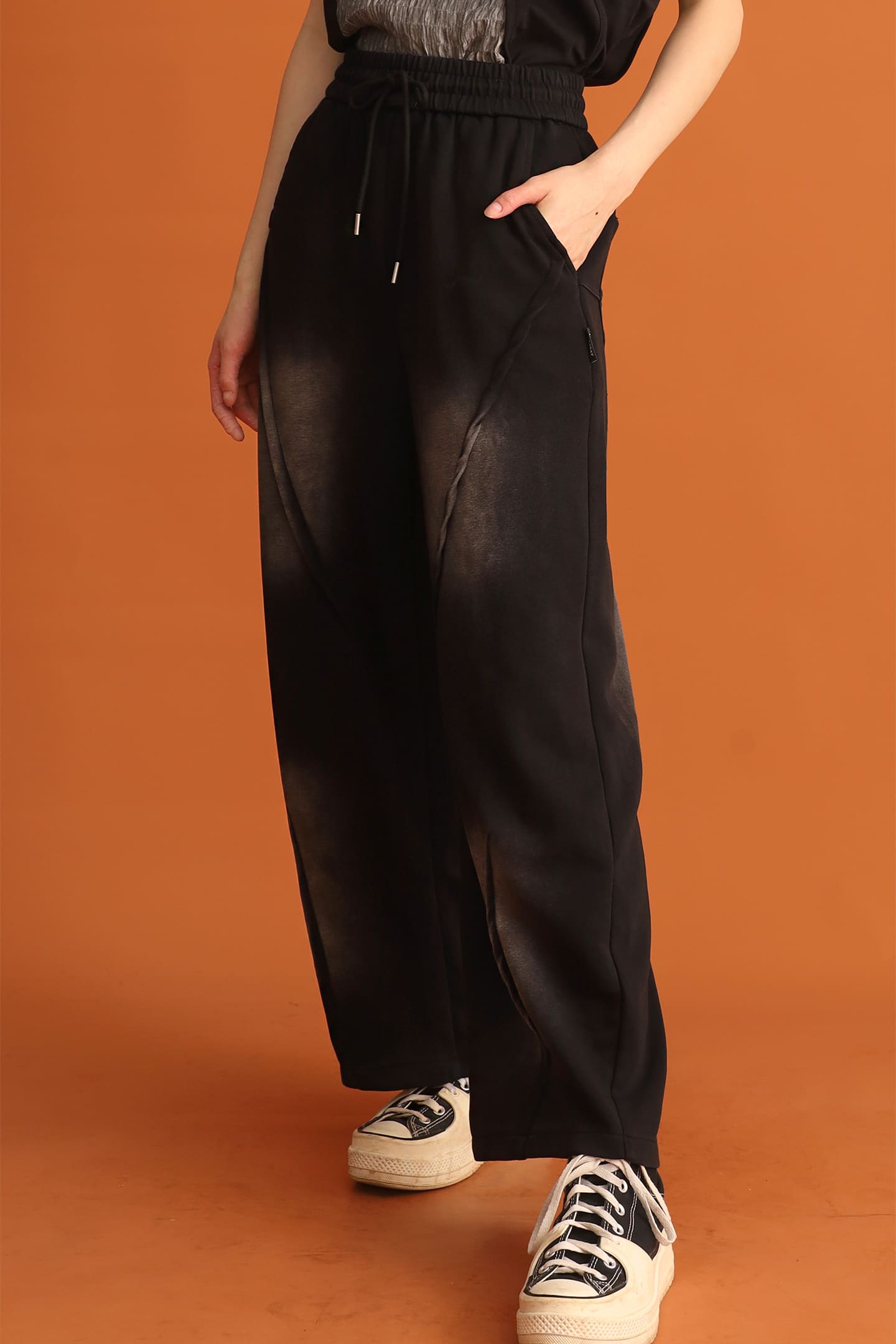 CHOSEN - Boa Pants in Black