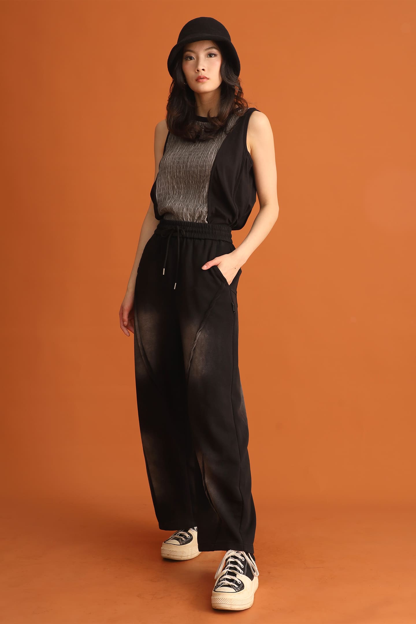 CHOSEN - Boa Pants in Black