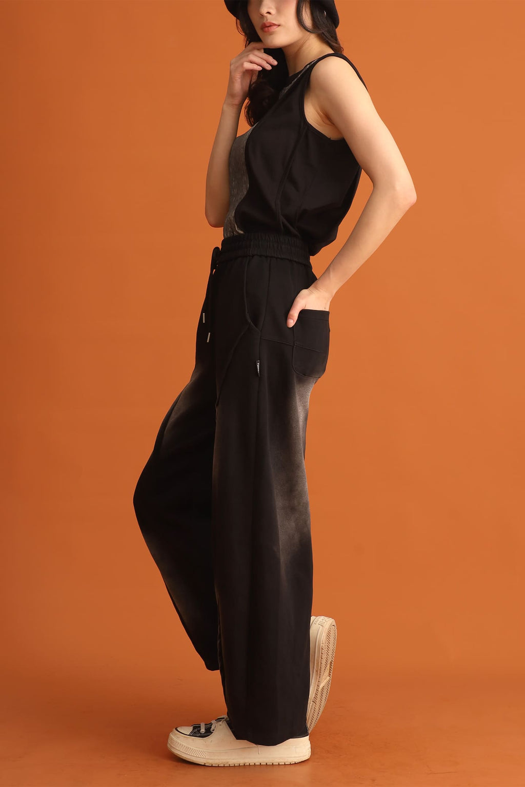 CHOSEN - Boa Pants in Black