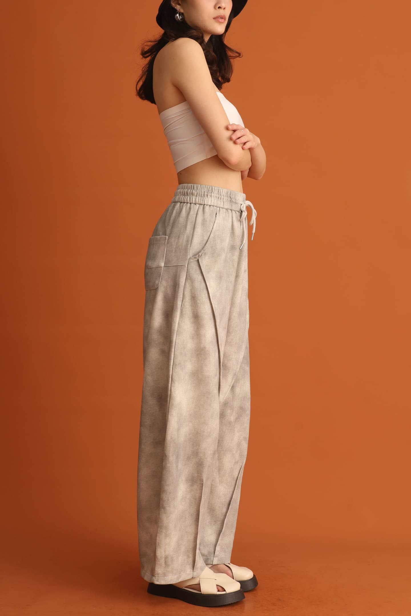 CHOSEN - Boa Pants in Off White