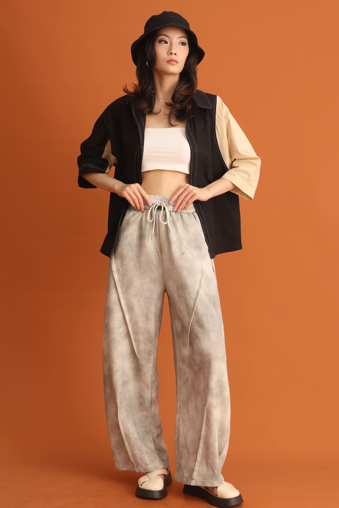 CHOSEN - Boa Pants in Off White