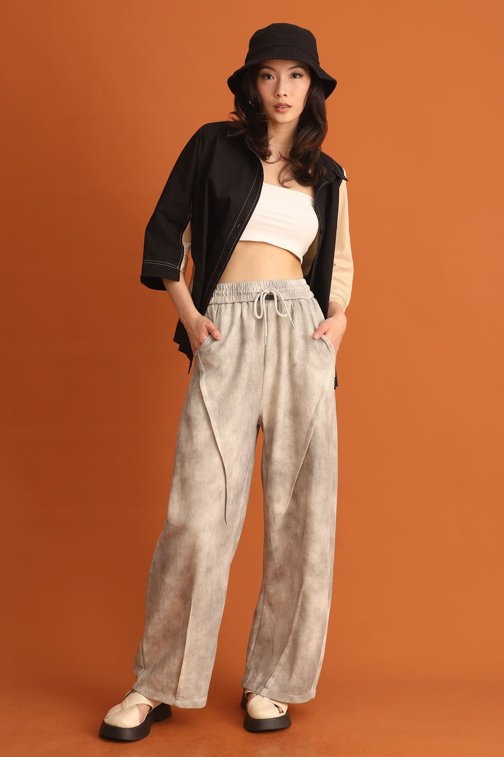 CHOSEN - Boa Pants in Off White