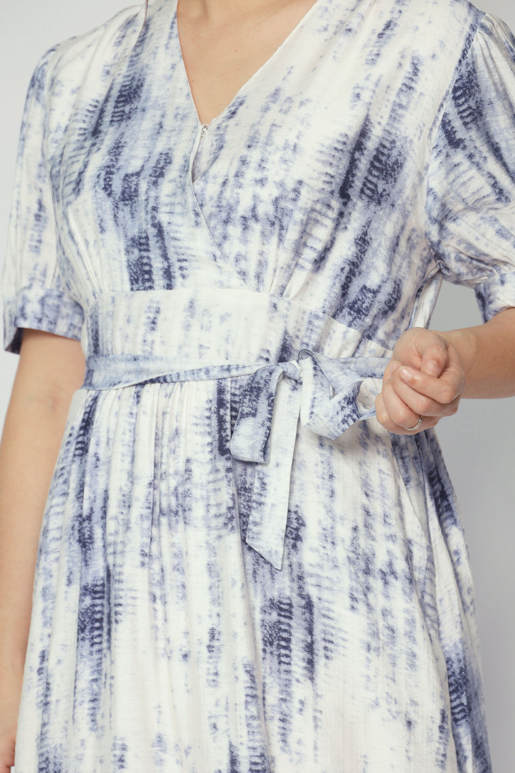 Bonbon Dress in Dye Bloom