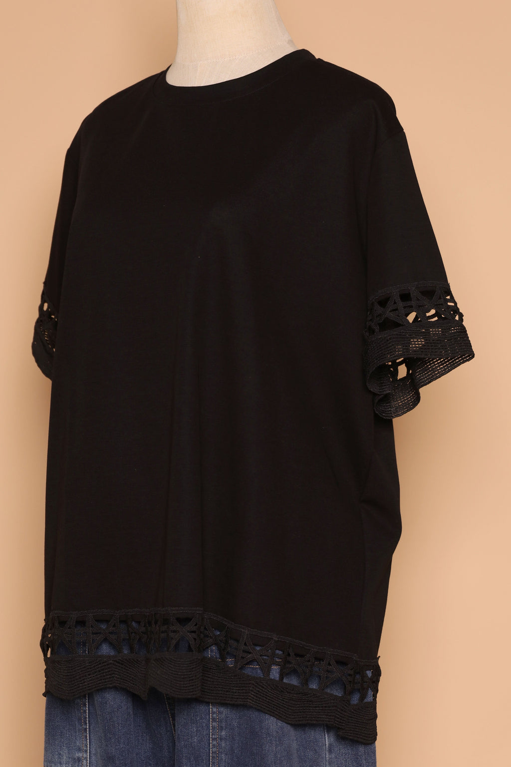 PO - Drew Crochet Top in Black