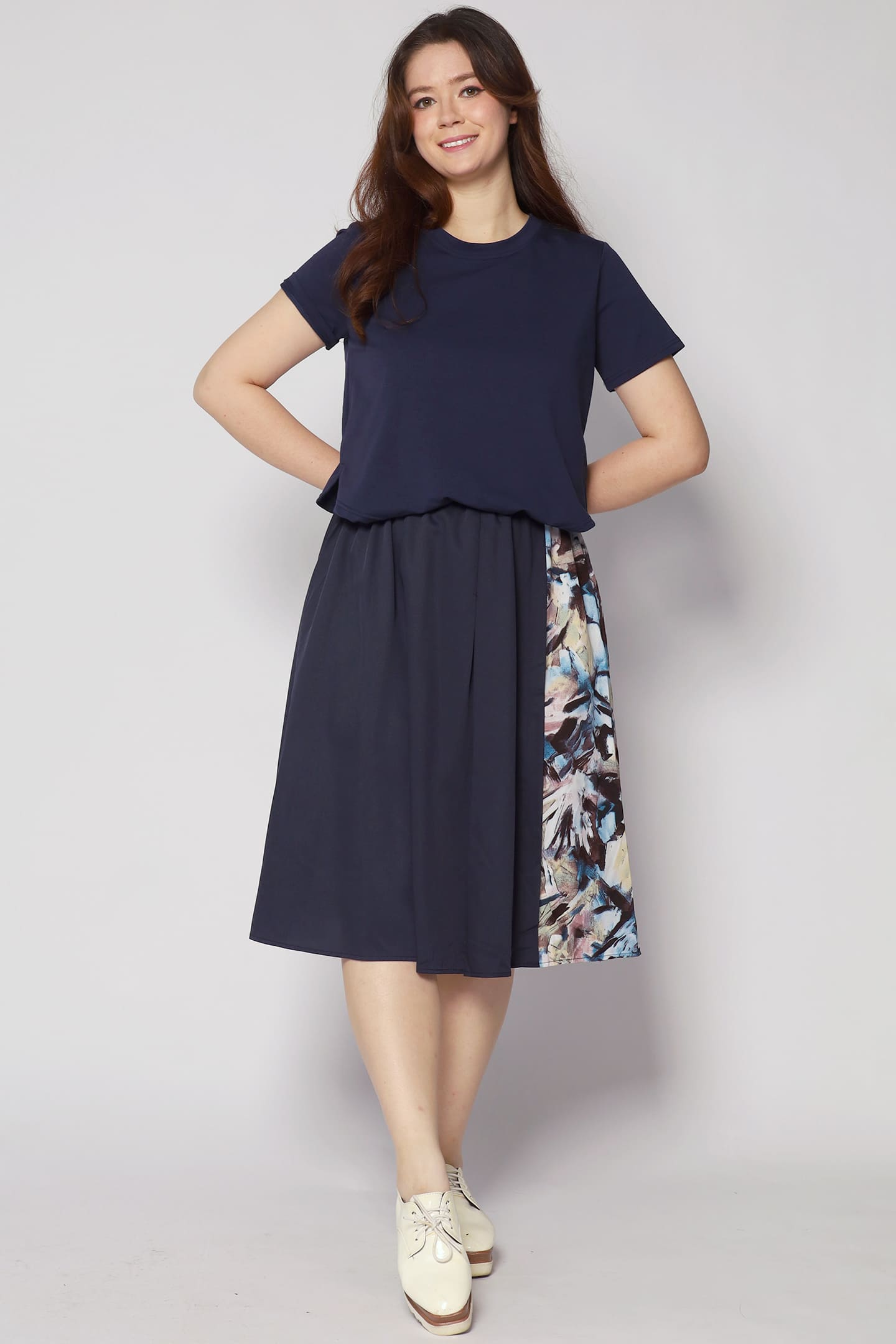 Fallon Dress in Blue