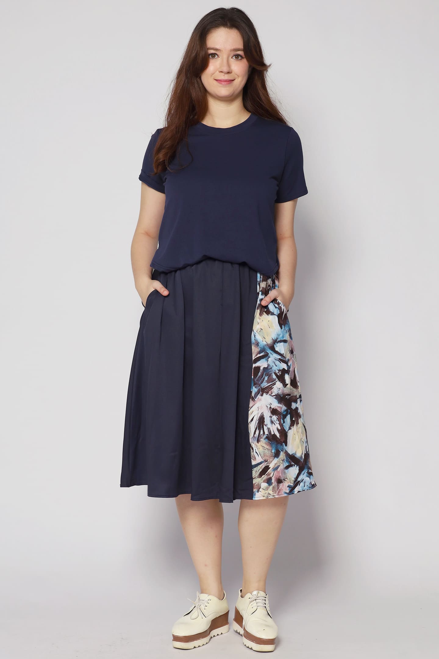 Fallon Dress in Blue