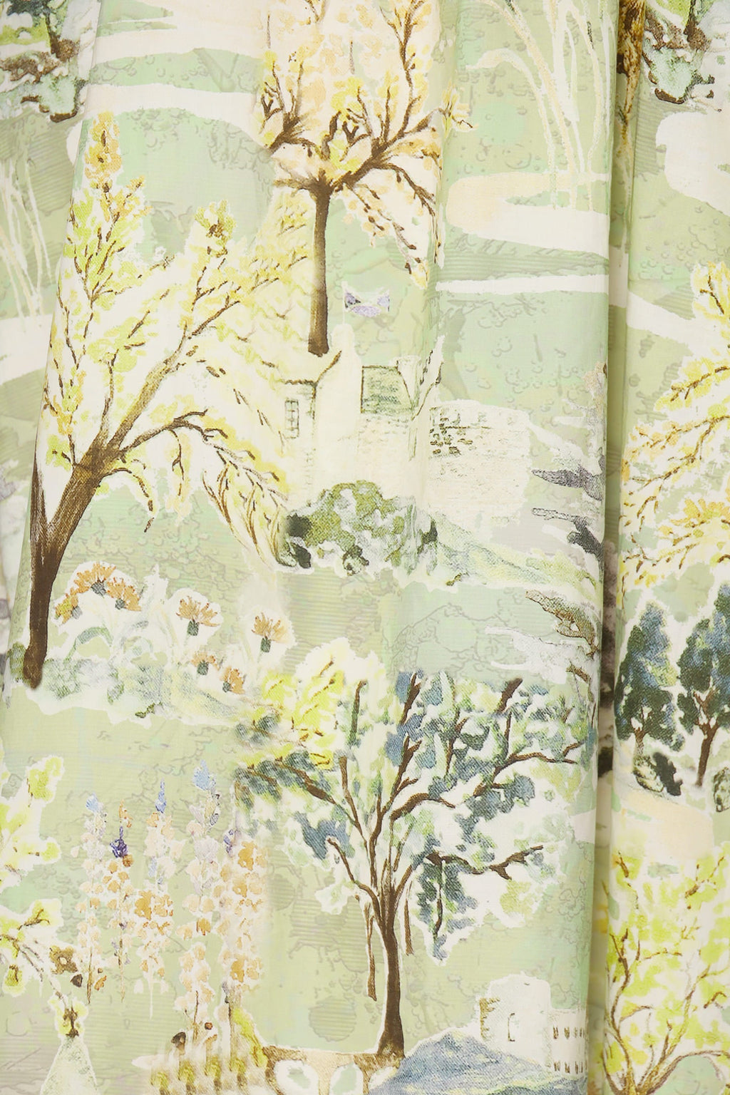 Frankie Dress in Green Scenery