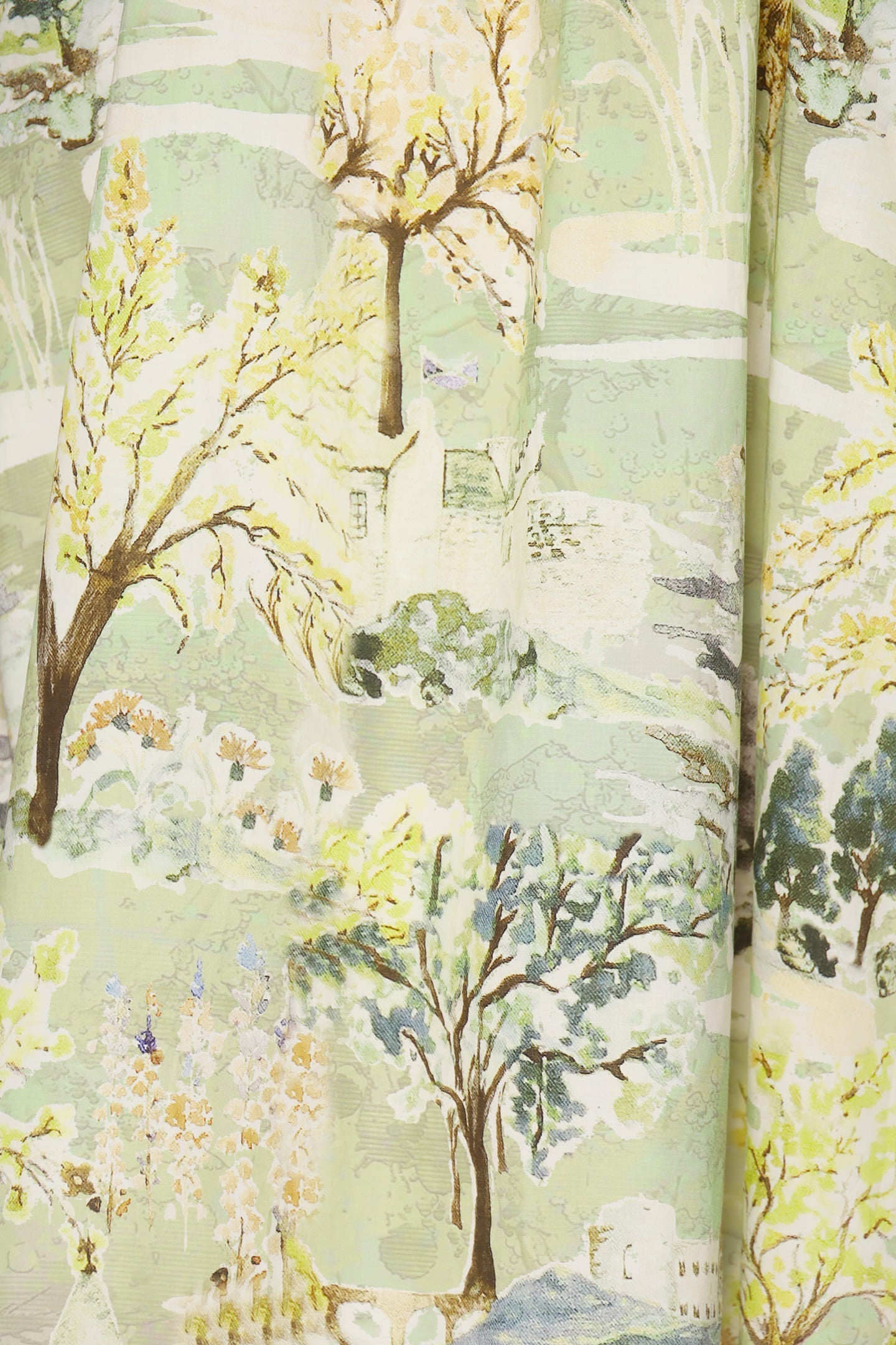 Frankie Dress in Green Scenery