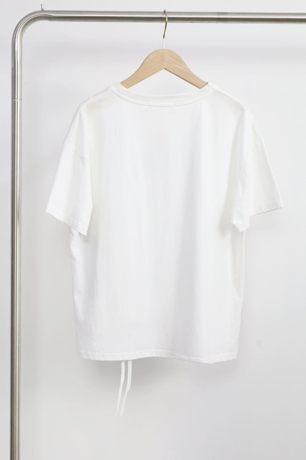 Easy By TE - Ginara Drawstring Top in White
