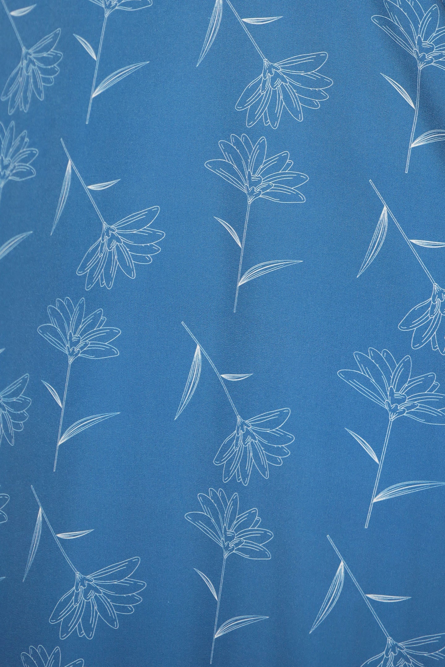 Gisele Dress in Blue Botanic