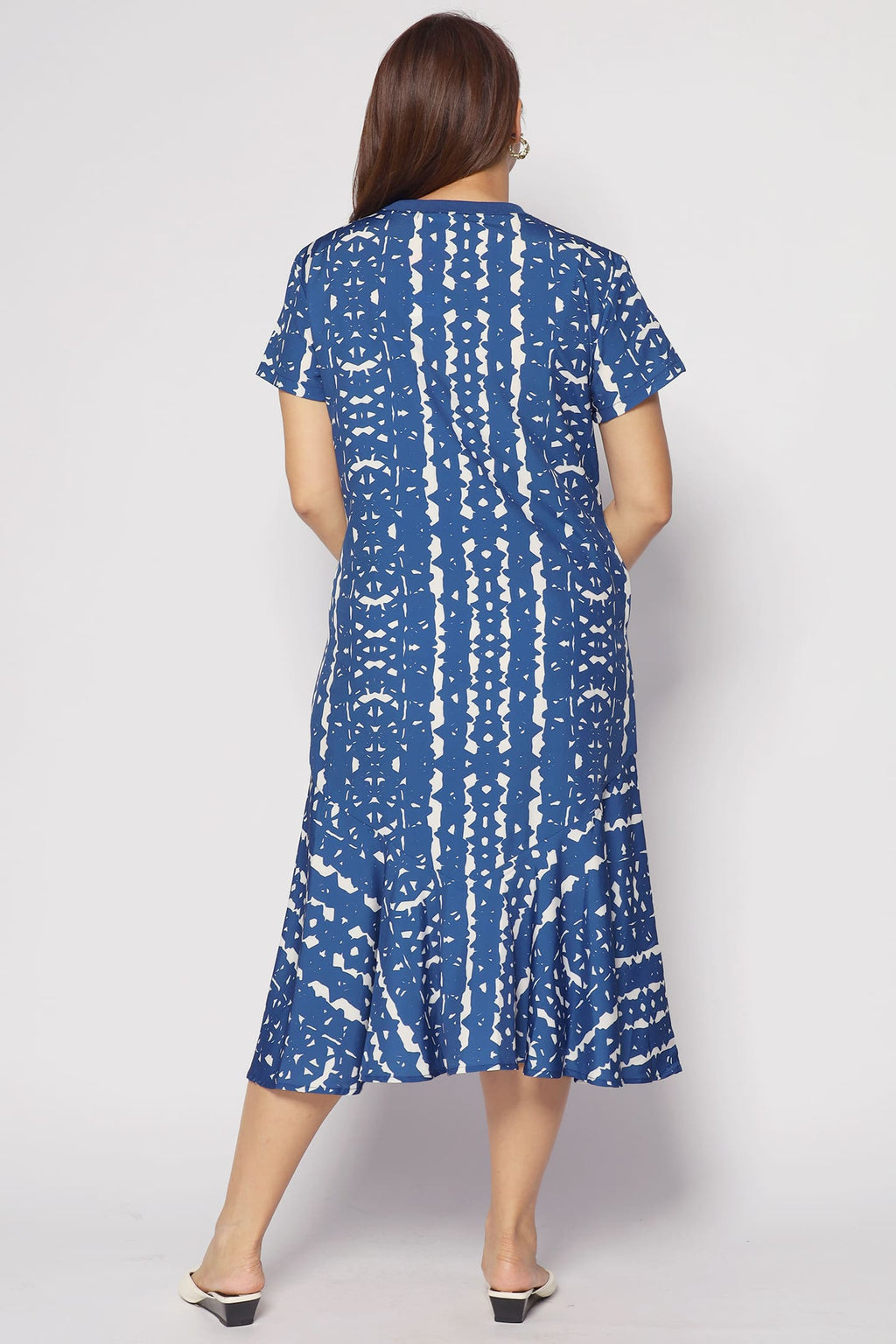 Gisele Dress in Blue Madrid